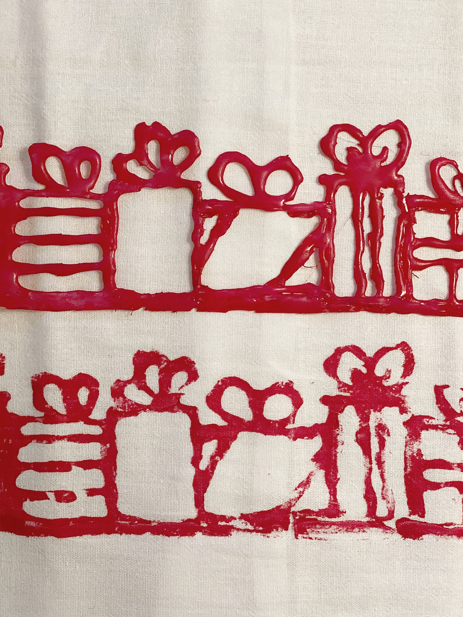 Glue Gun and Stencil