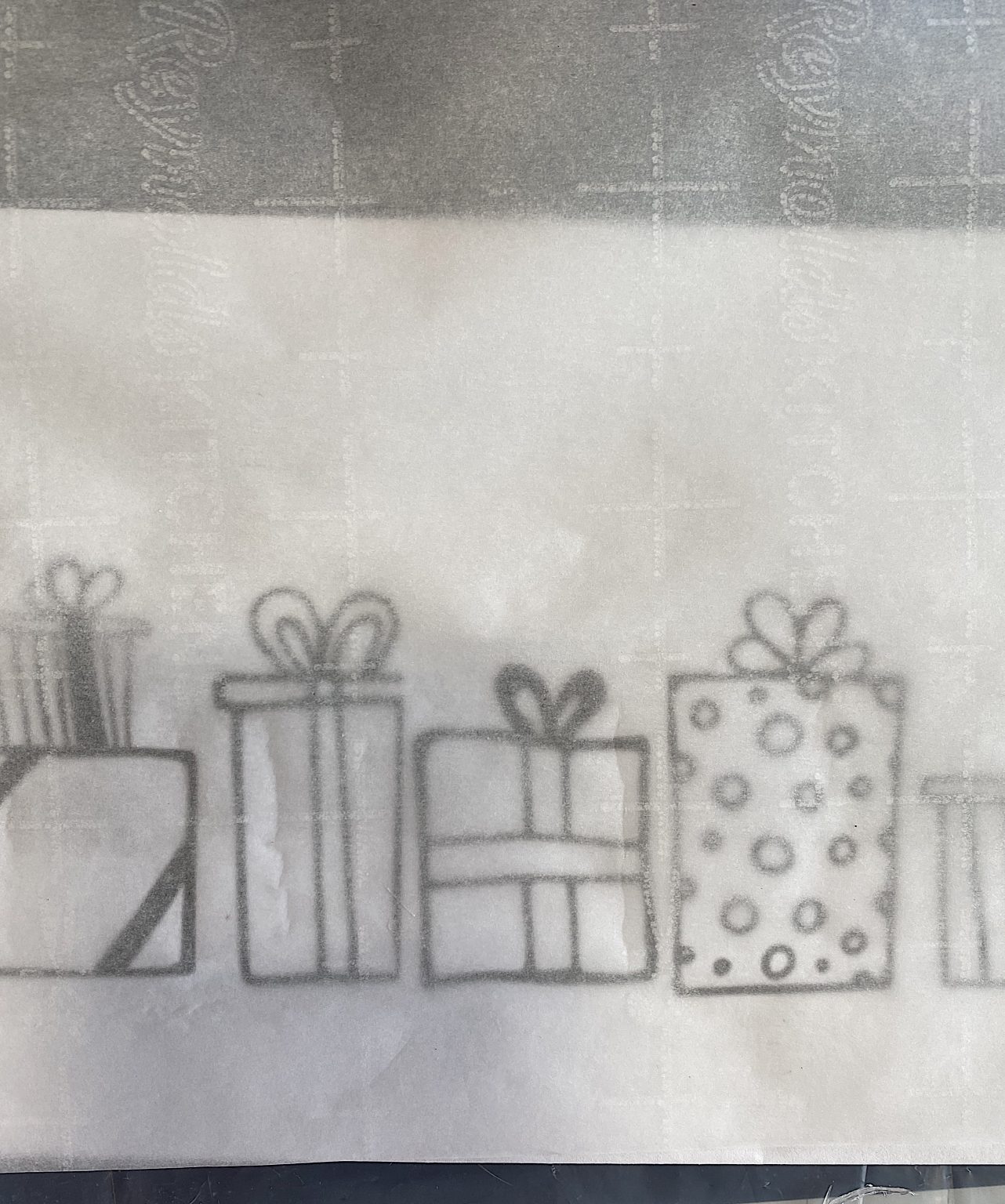 Pattern for Glue Gun stencil