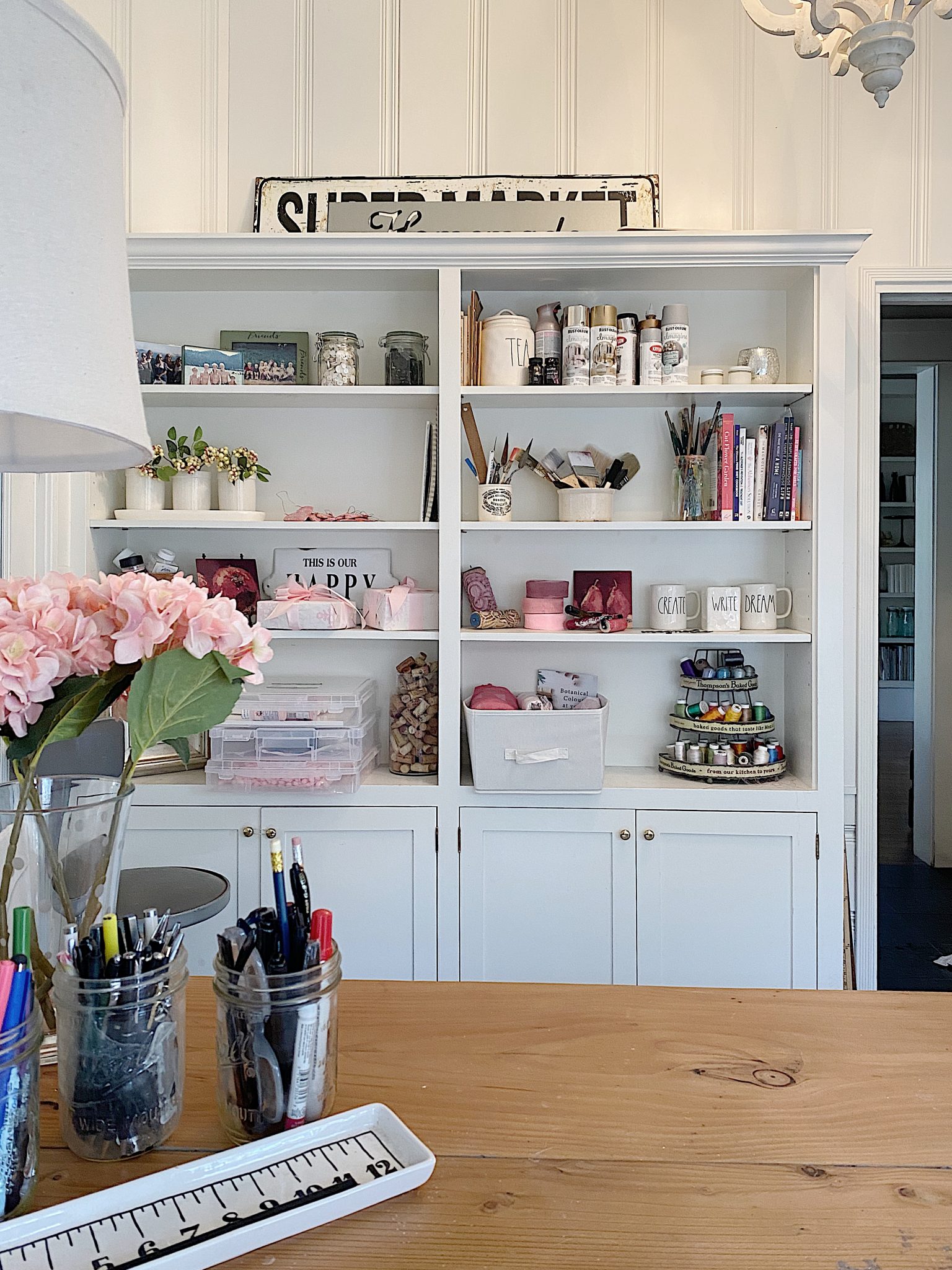Craft Room Organization