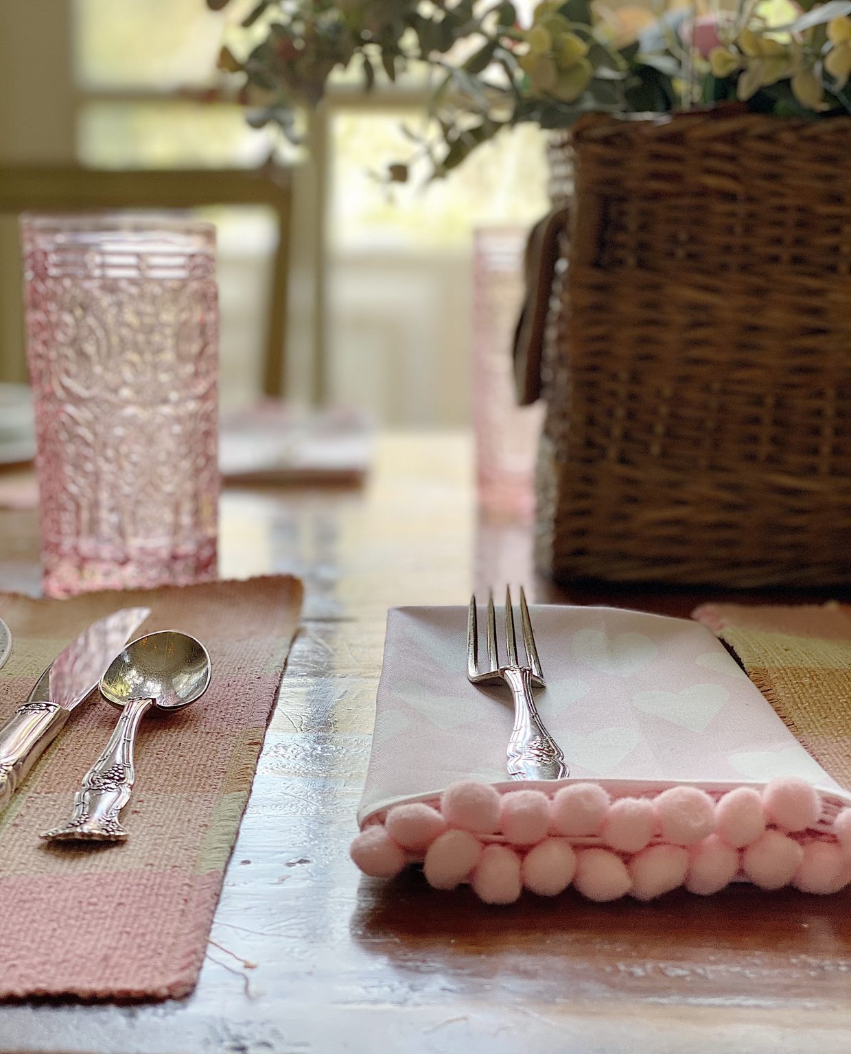 Home Decor Ideas with Custom Fabric Napkins
