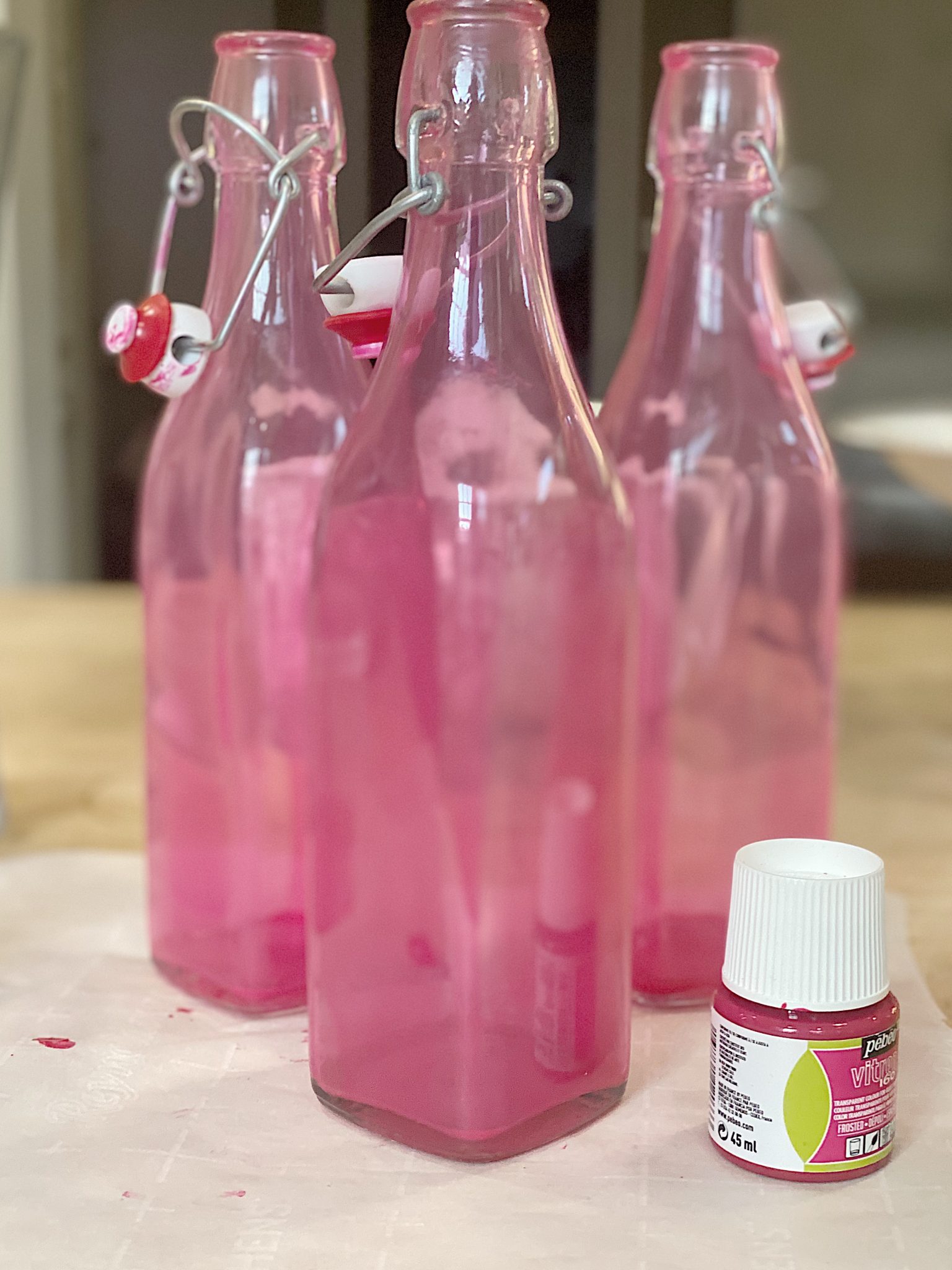 How to Make Colored Bottles
