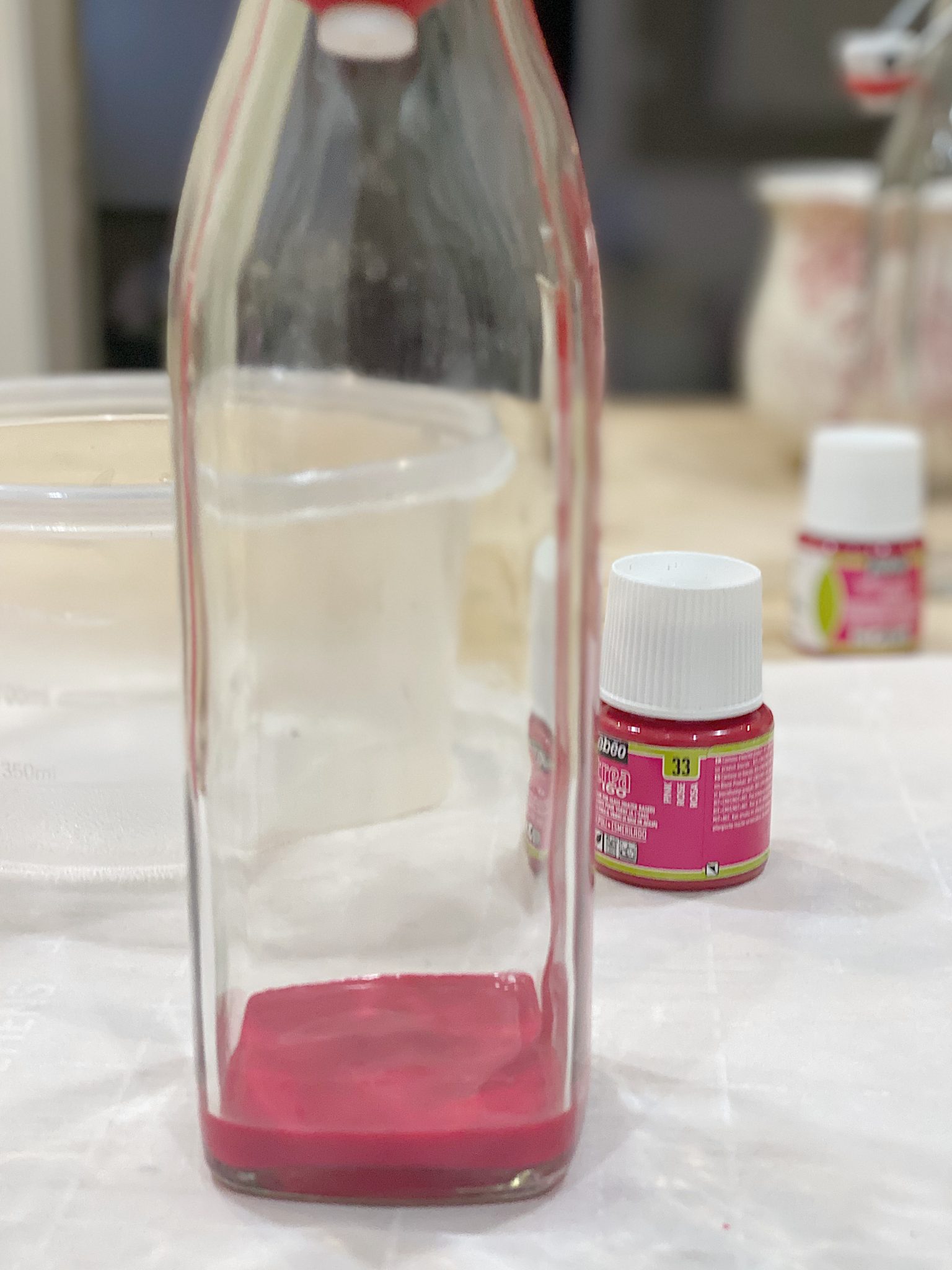 How to Make Colored Glass Bottles