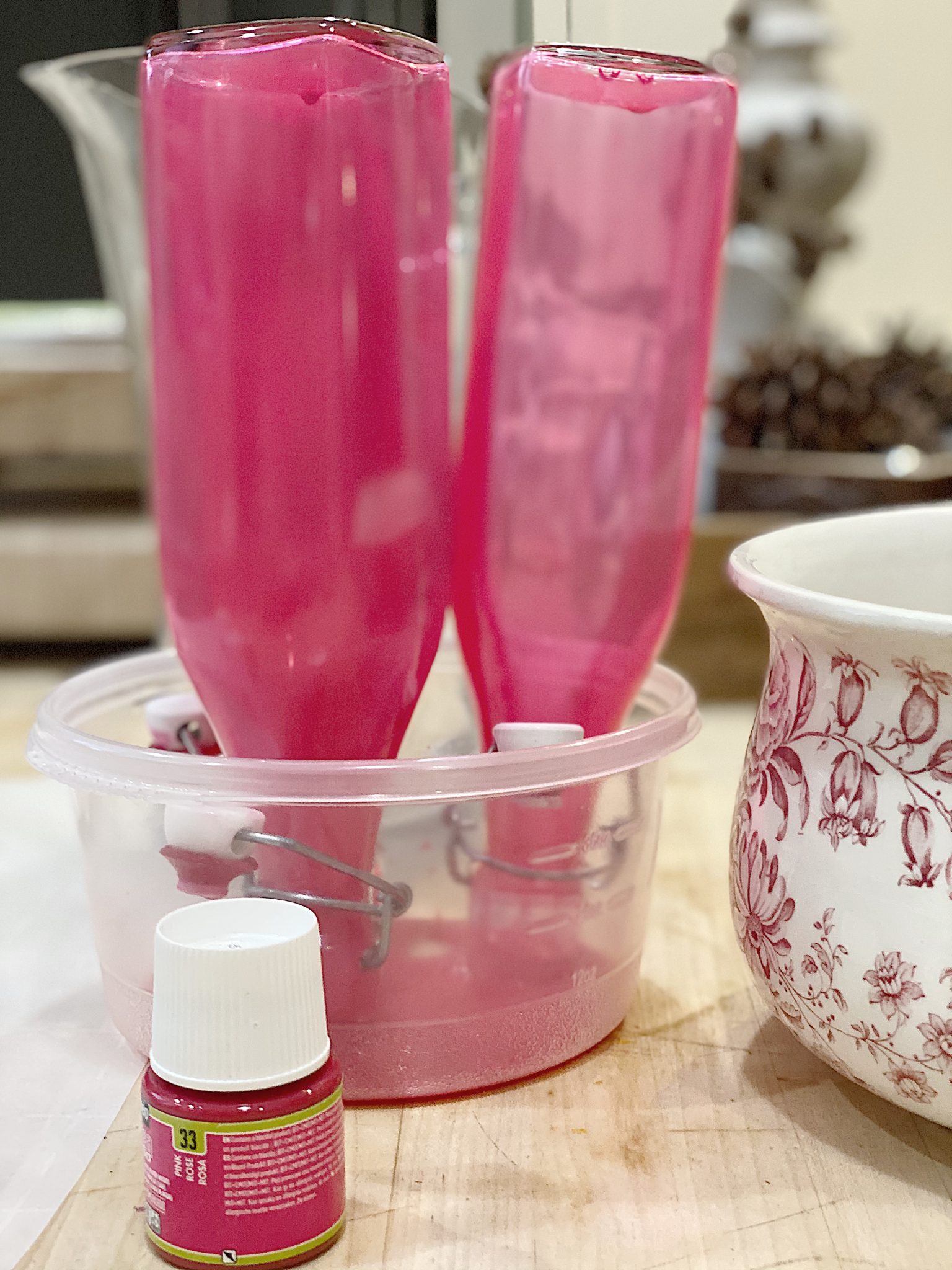 How to Make Colored Glass Bottles