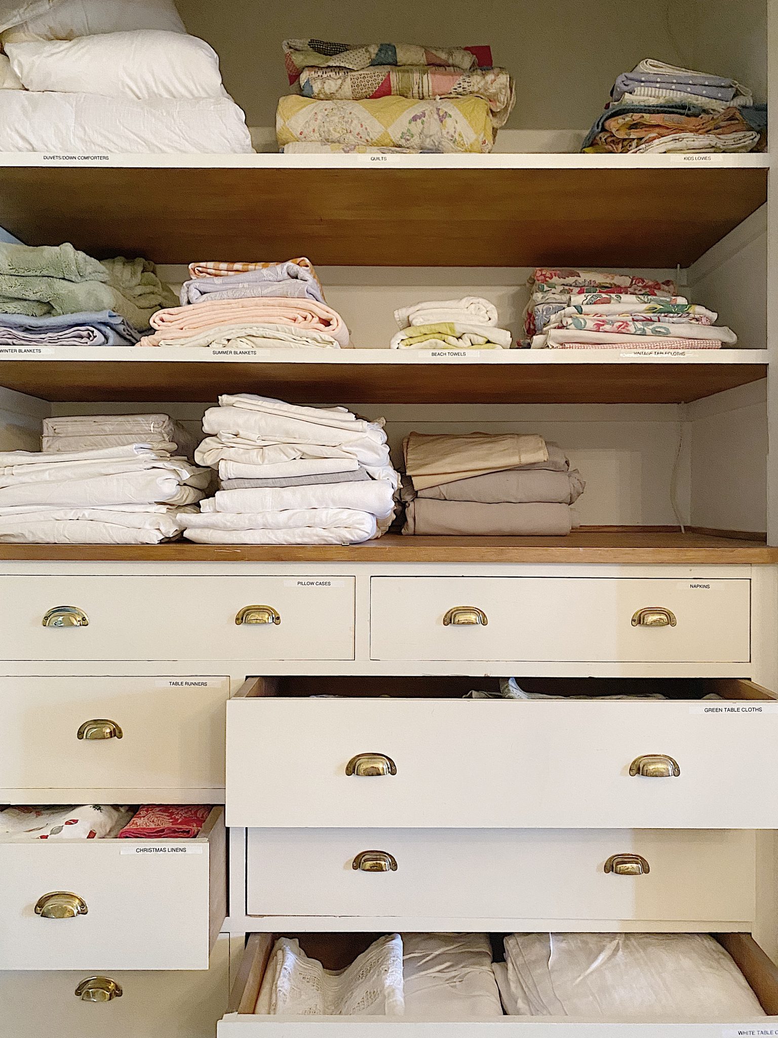 Organize a Linen Closet