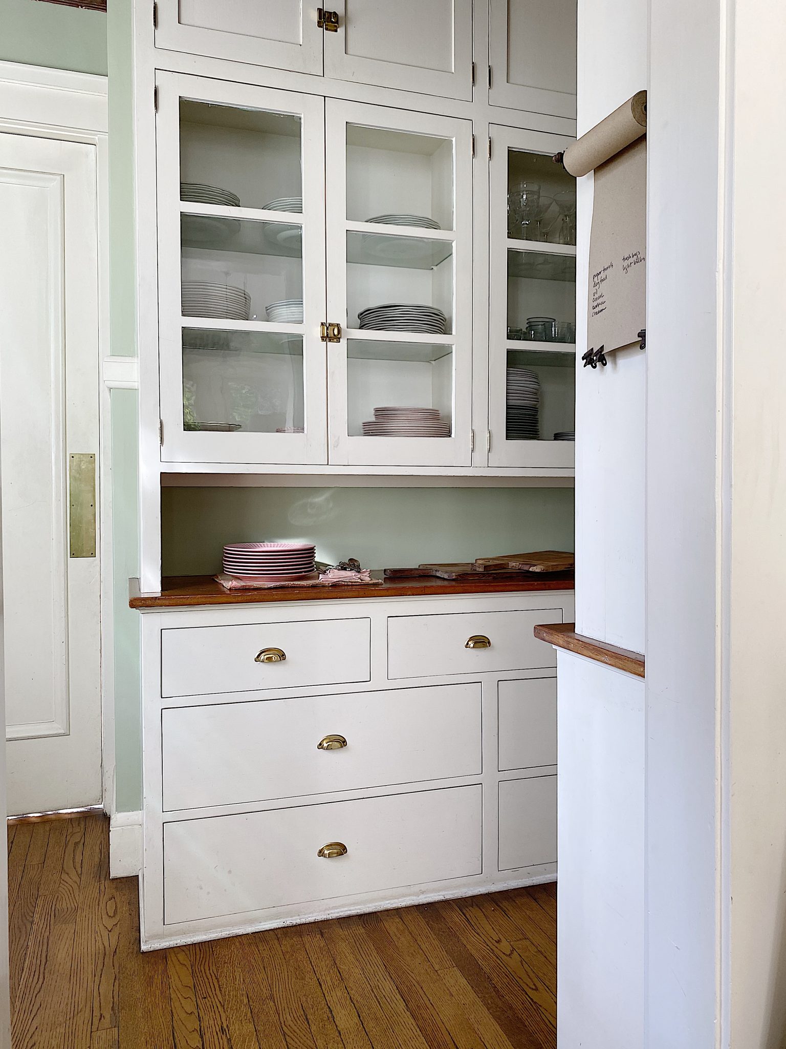 Organizing the Butler's Pantry