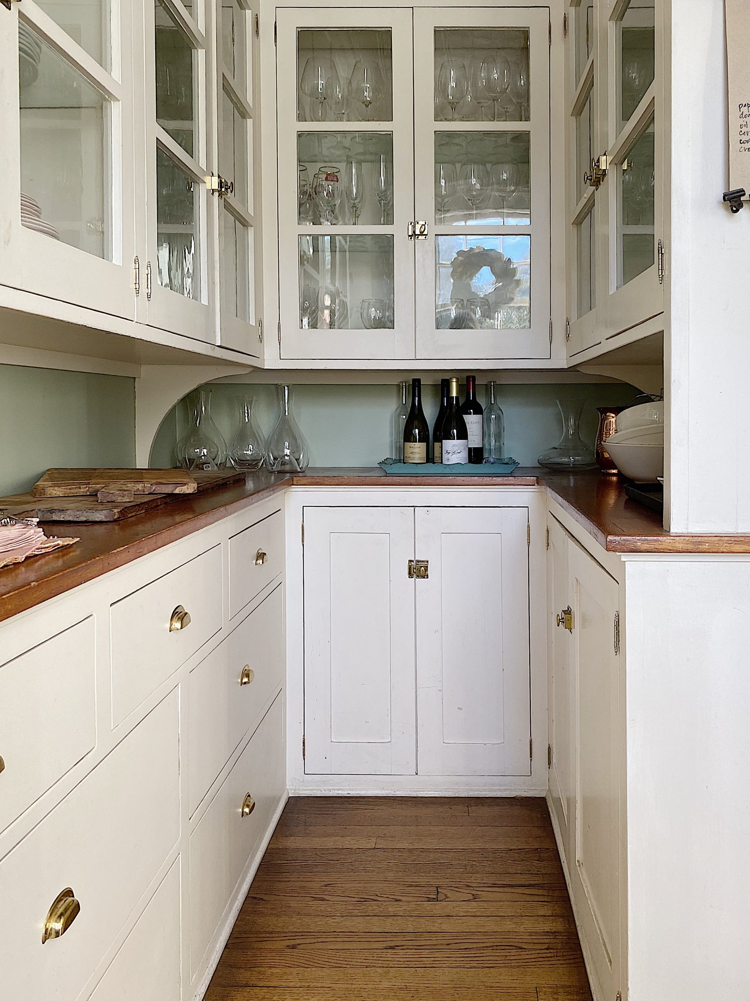 Organizing the Butler's Pantry