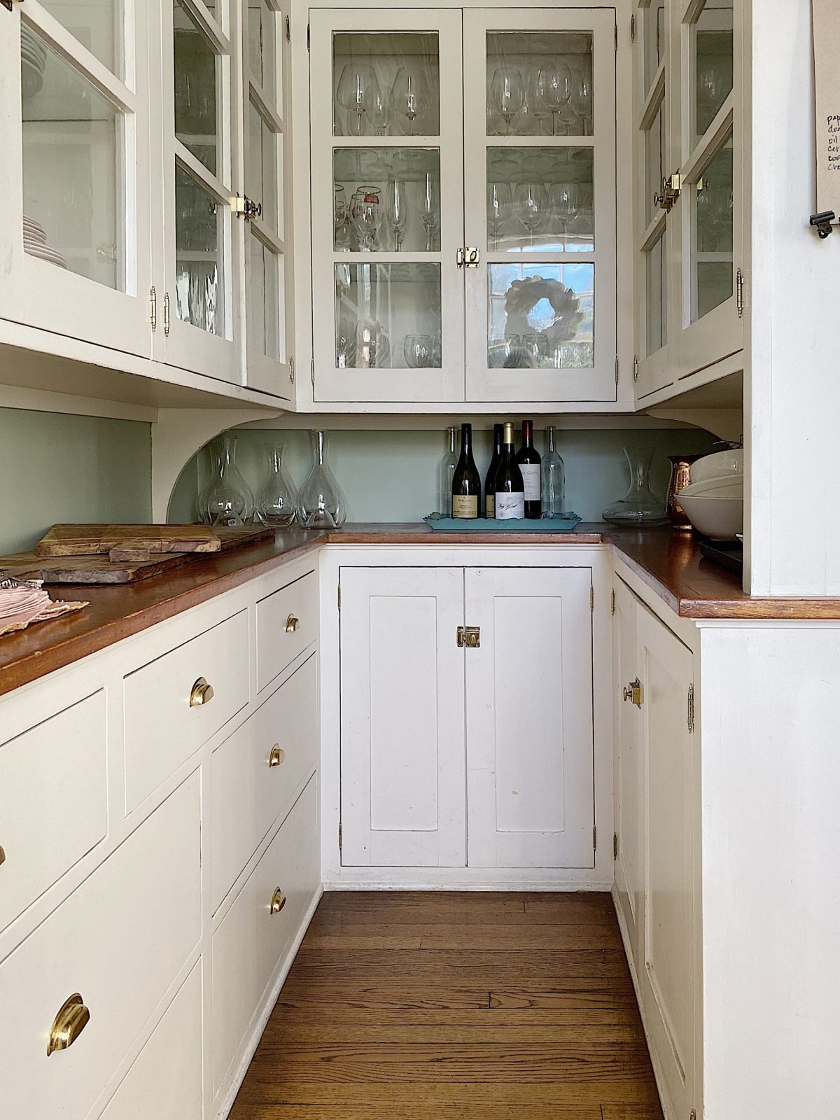 Organizing the Butler's Pantry MY 100 YEAR OLD HOME