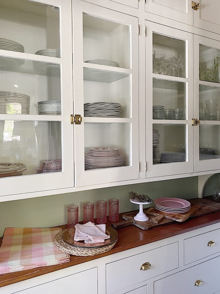 Organizing the Butler's Pantry