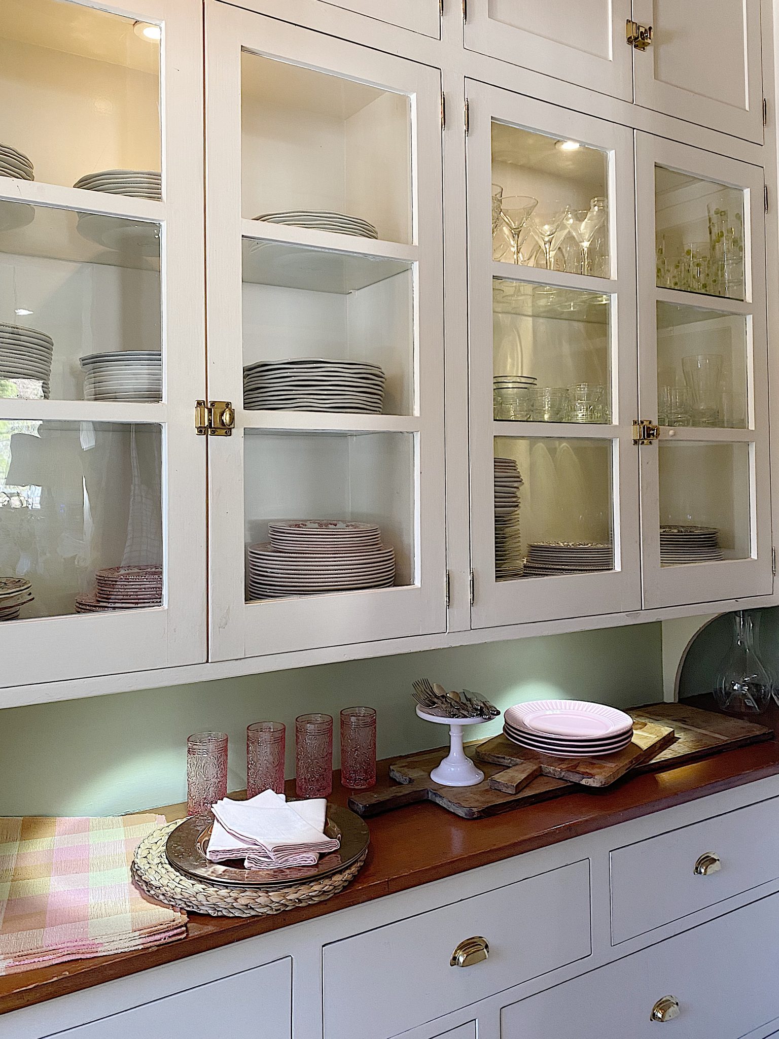 Organizing the Butler's Pantry