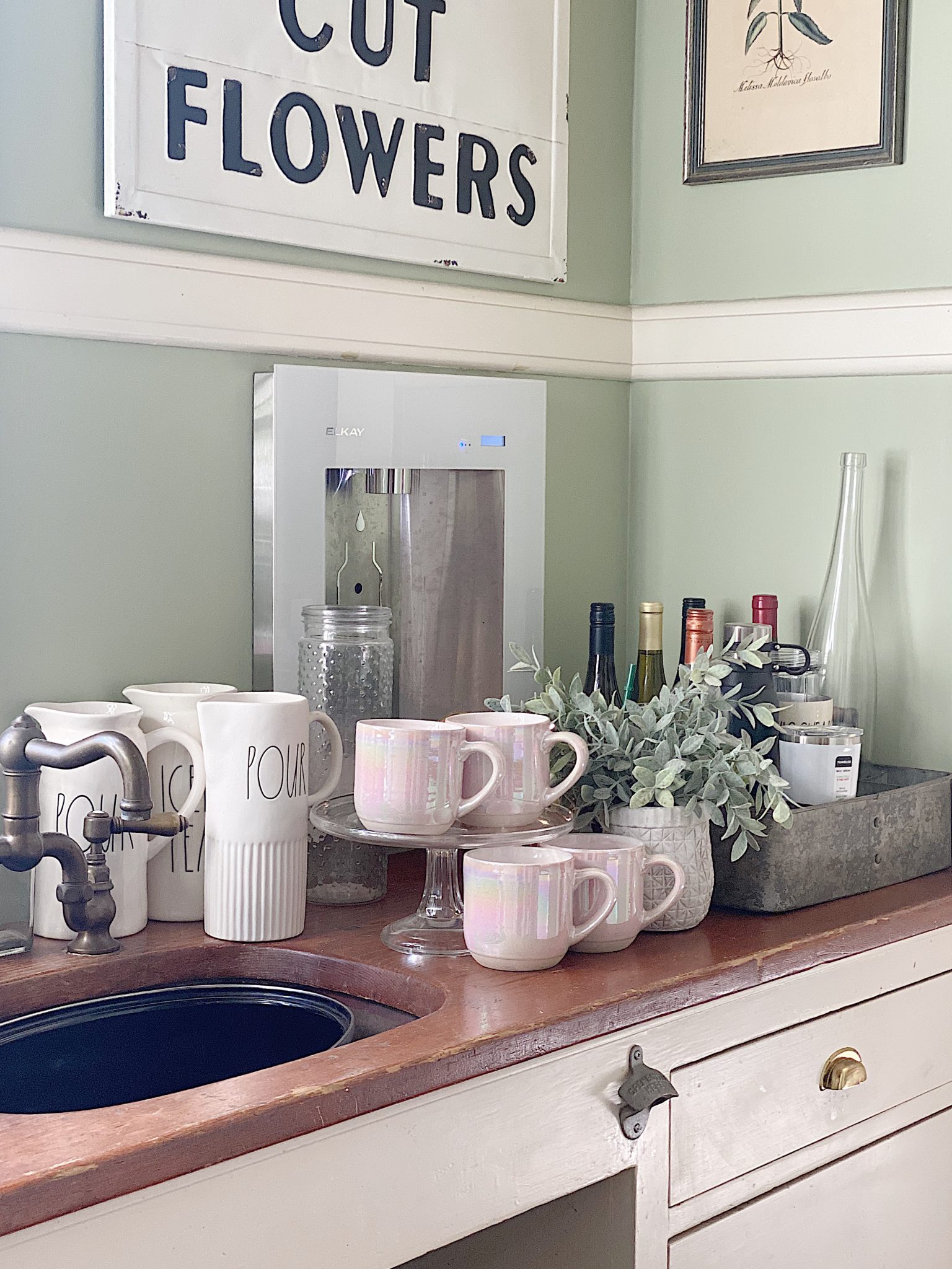 Organizing the Butler's Pantry - Before Coffee