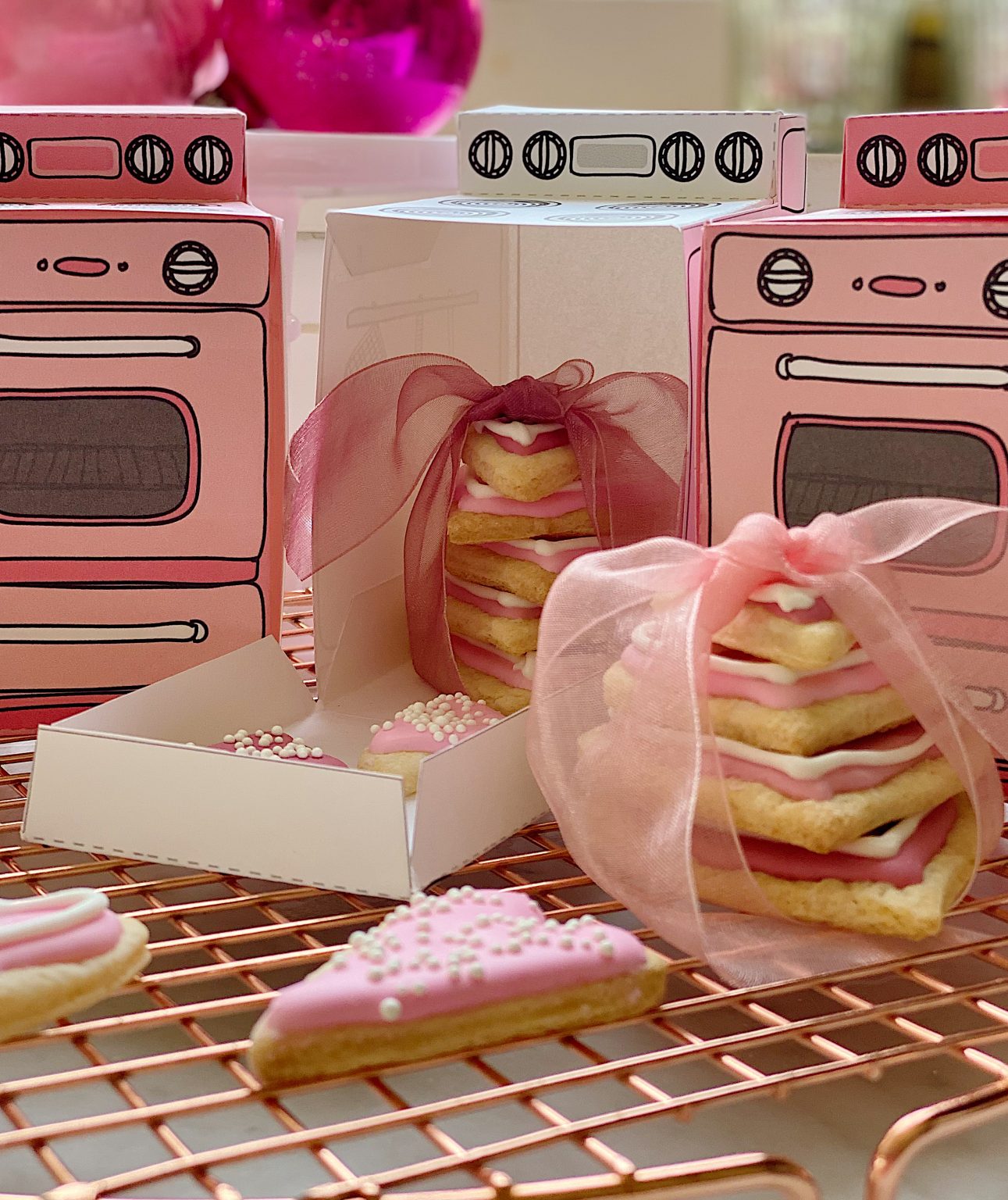 Valentine's Day Cookie Boxes