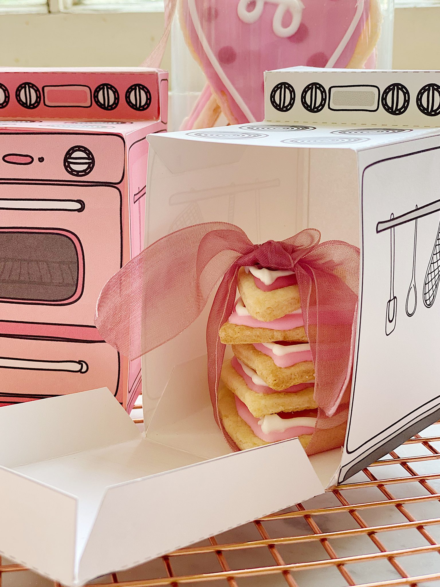 Valentine's Day Cookie Boxes