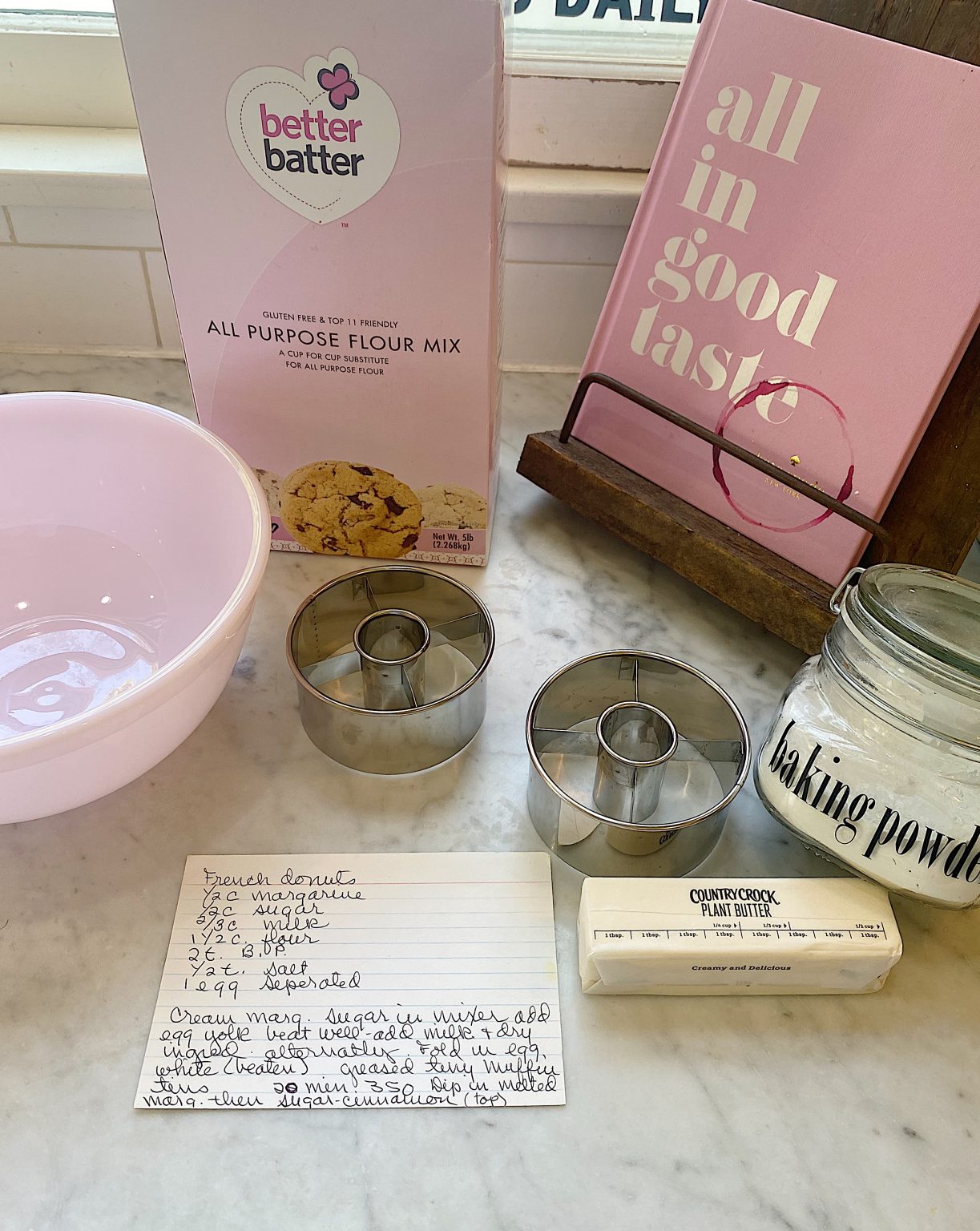Air Fryer Donuts Recipe Ingredients