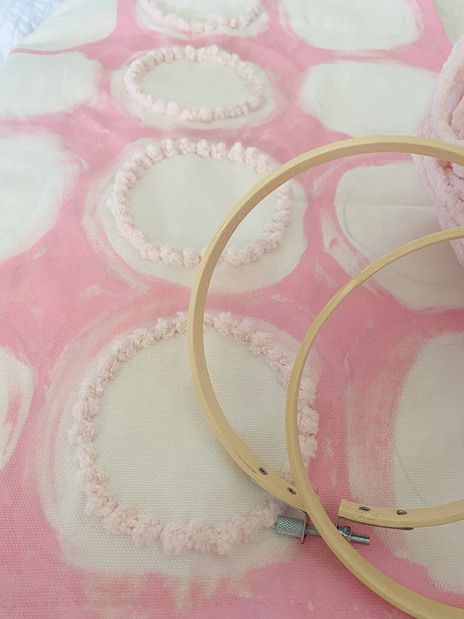 Anthropologie DIY Pillow Hack with Embroidery