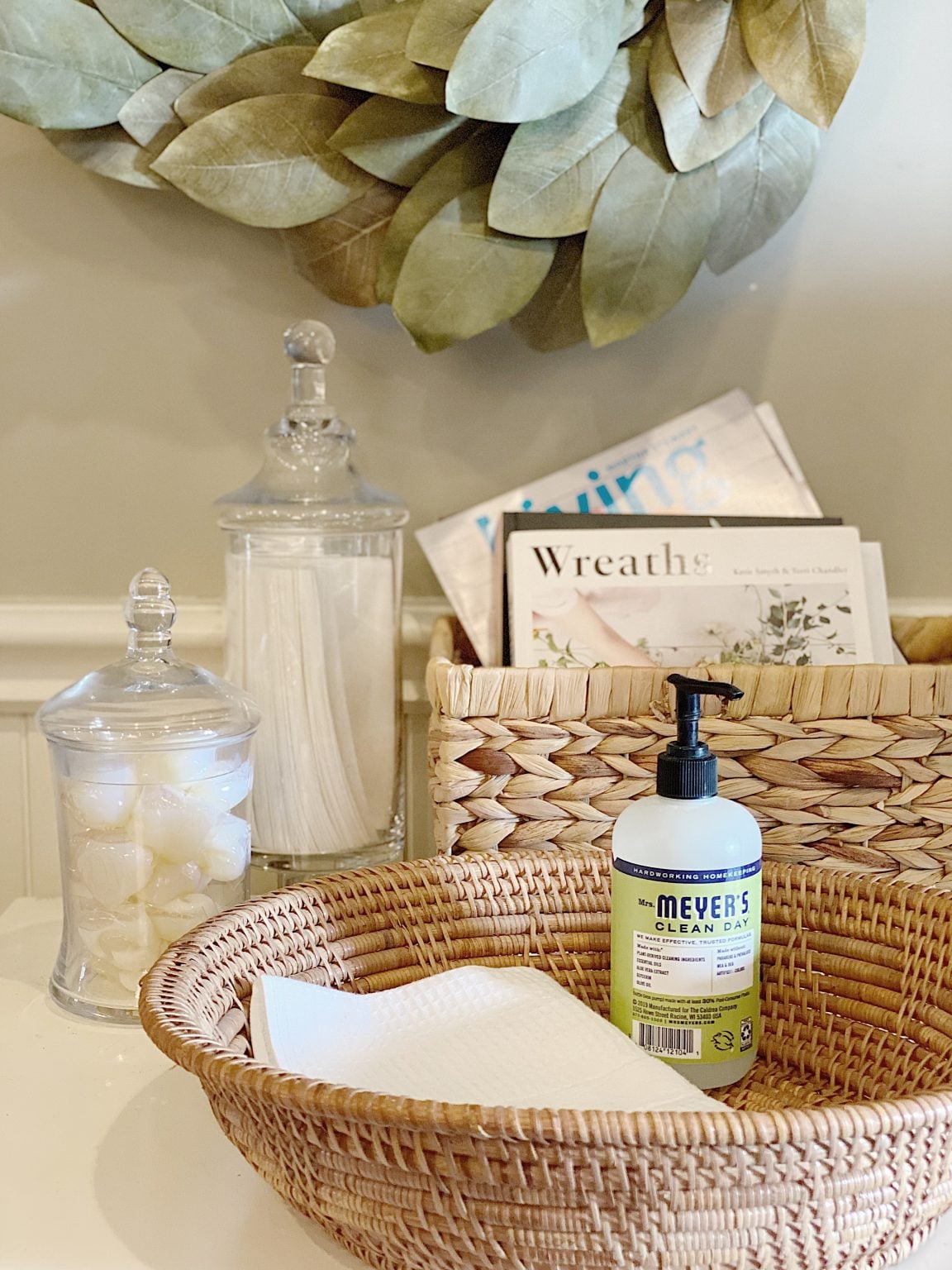 How to Decorate with Glass Apothecary Jars MY 100 YEAR OLD HOME