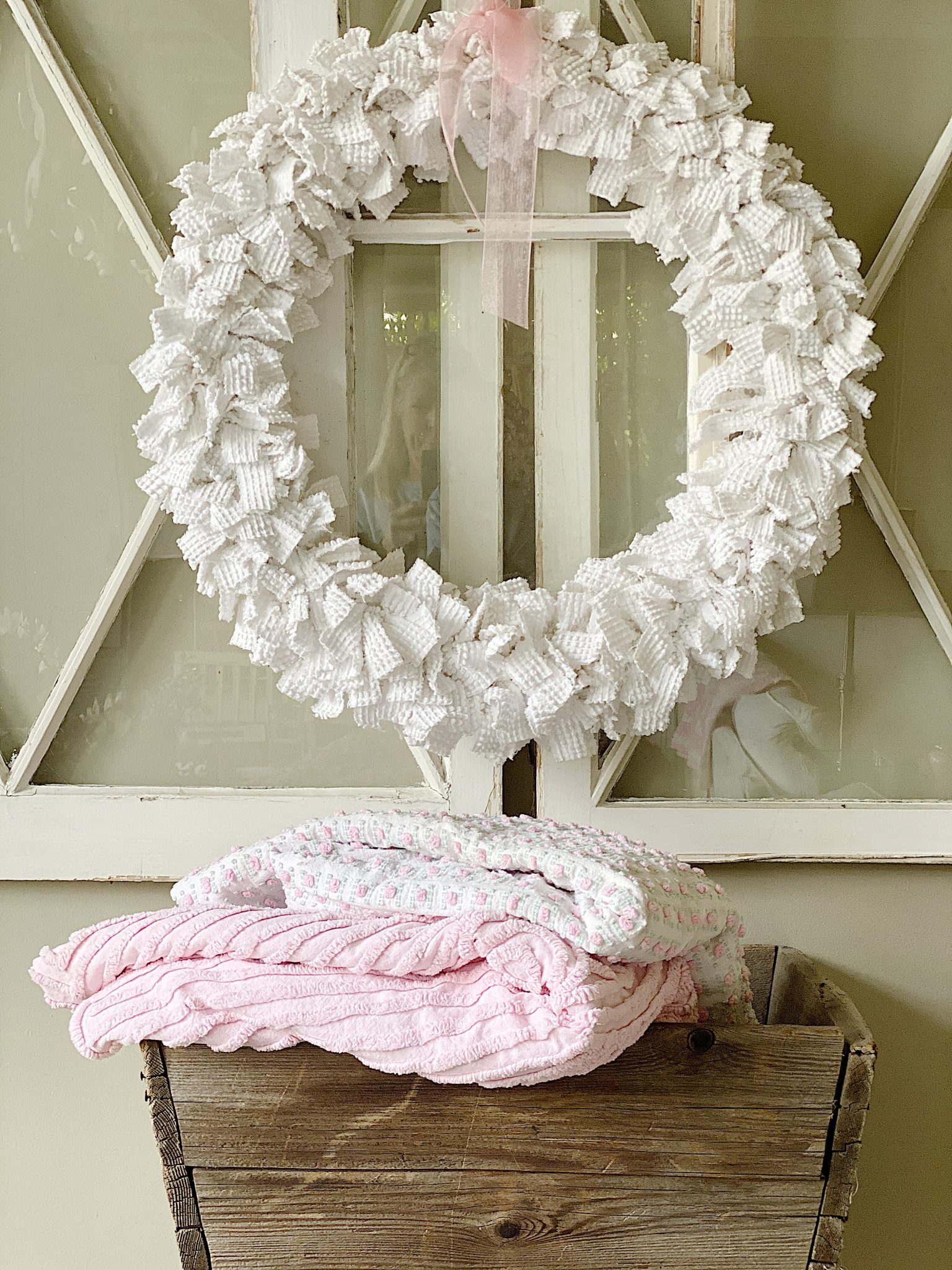 Chenille Wreath