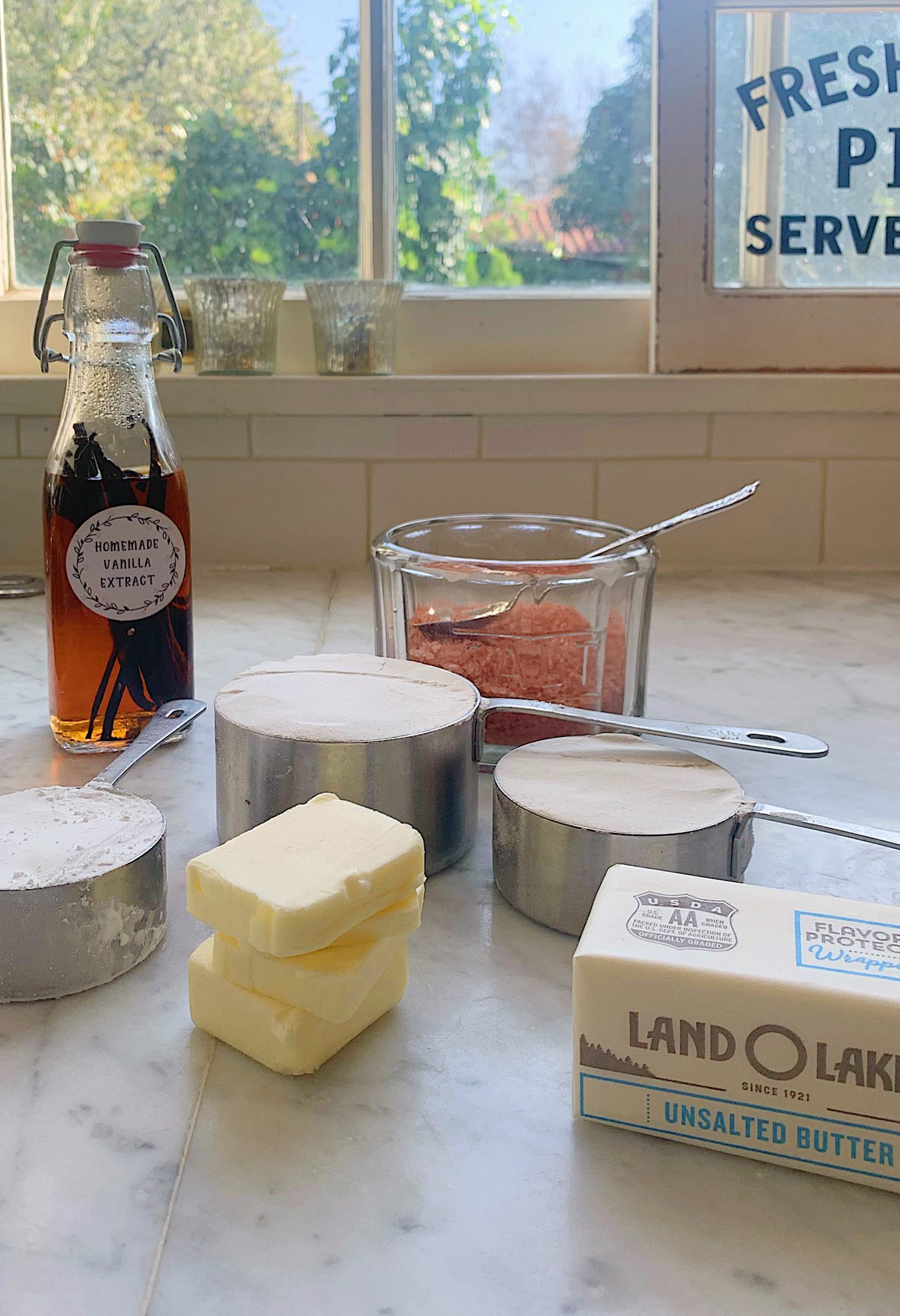 Lemon Curd Ingredients