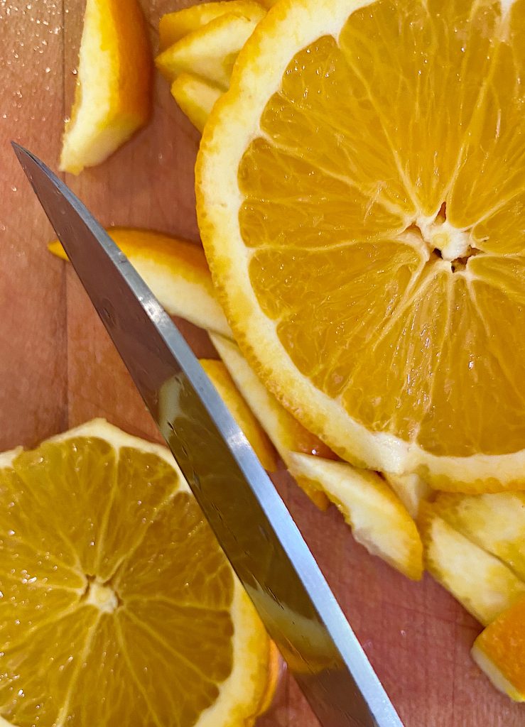 Cutting Lemon Slices
