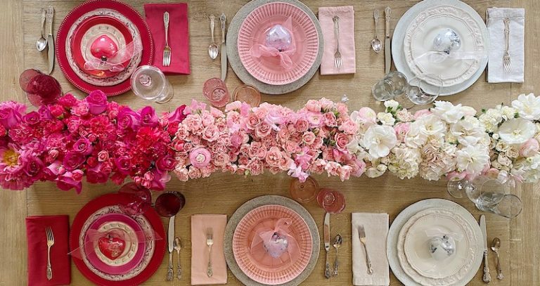Valentine’s Day Table Decorations