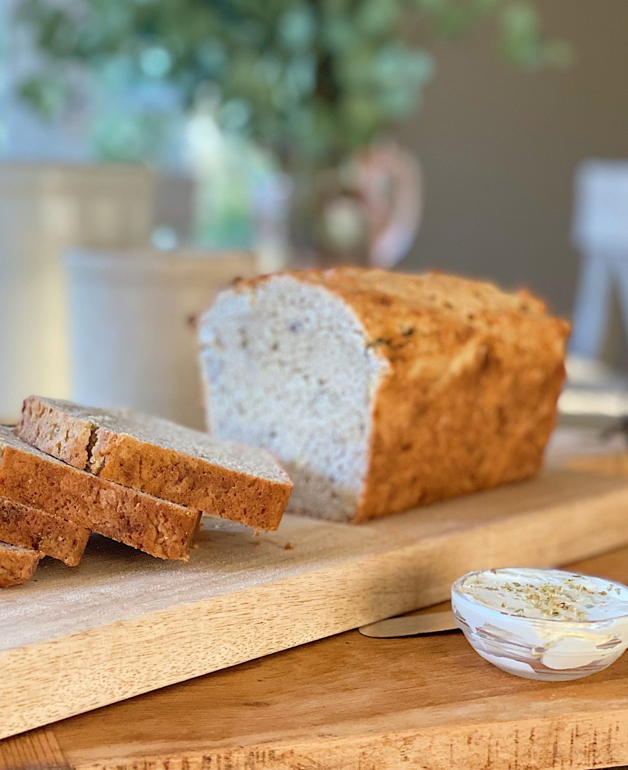 Gluten-Free Sourdough Banana Bread