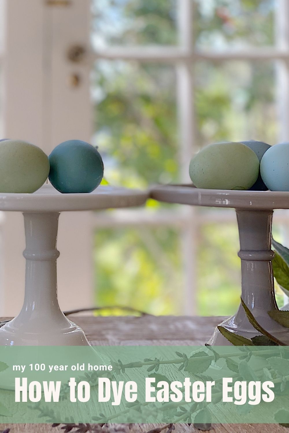 I have always loved Araucana chicken eggs ever since Martha Stewart shared them in her magazine. Today I shared how to dye Easter eggs in the same beautiful chicken egg colors.