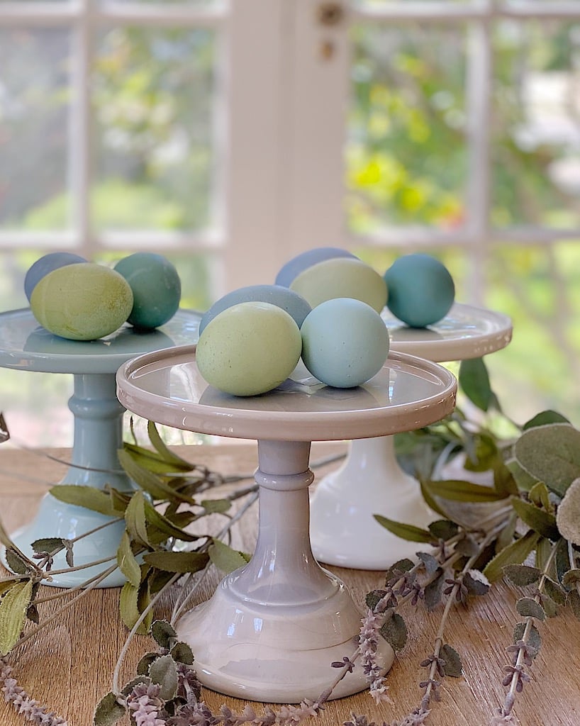 How to Dye Easter Eggs Like Araucana Eggs