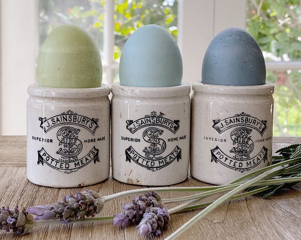 How to Dye Easter Eggs to Look Like Araucana Eggs