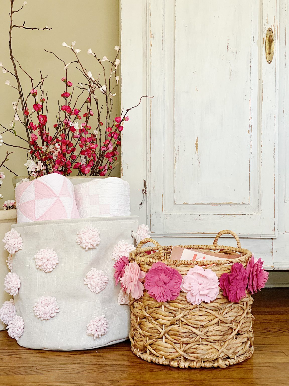 How to Make Your Own Decorative Baskets MY 100 YEAR OLD HOME