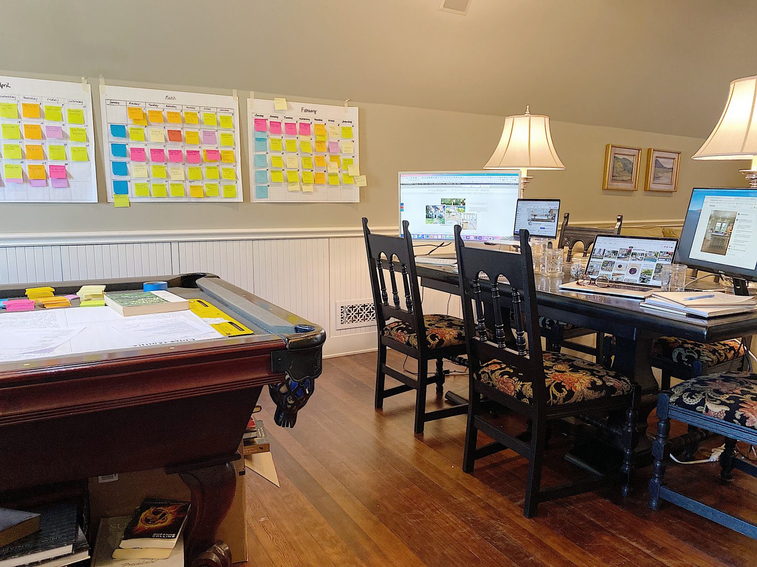 My 100 Year Old Home Offices