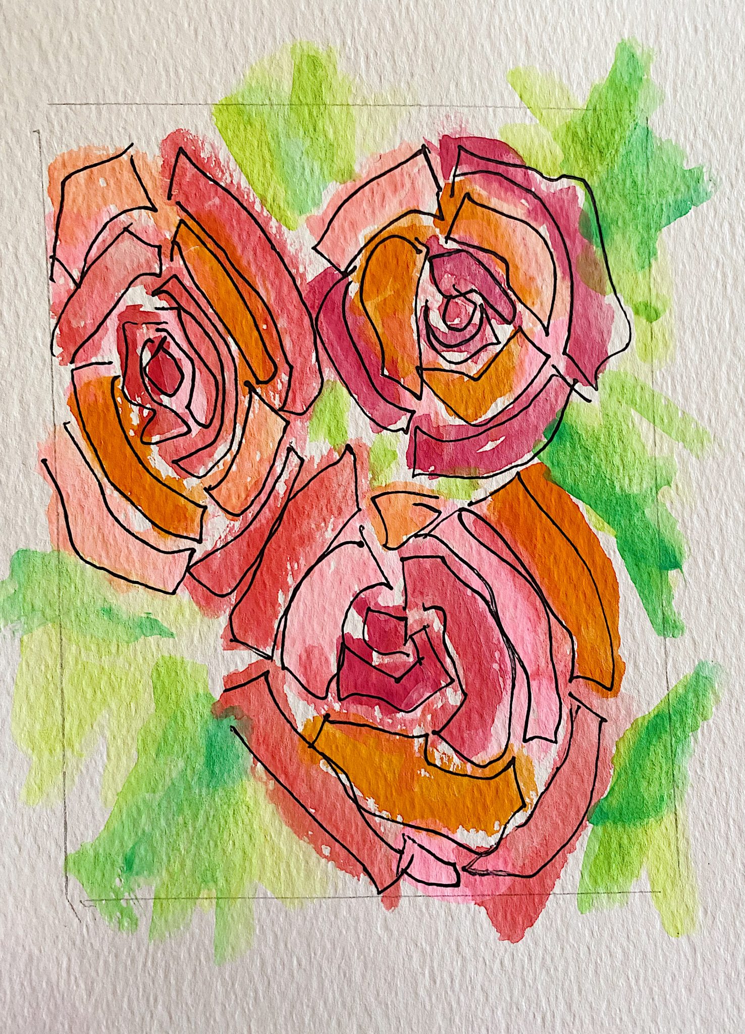 Paint Valentine's Day Cards 4