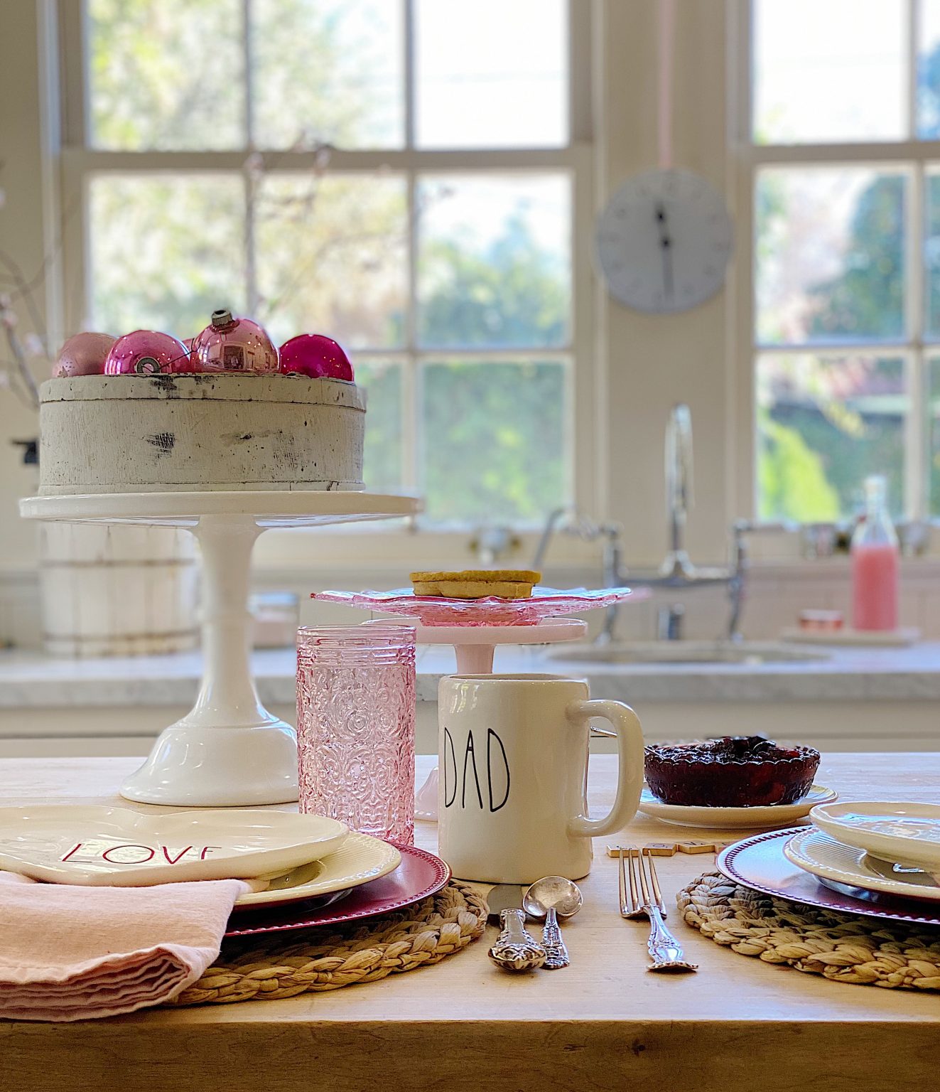 Valentine's Day Breakfast in the Kitchen