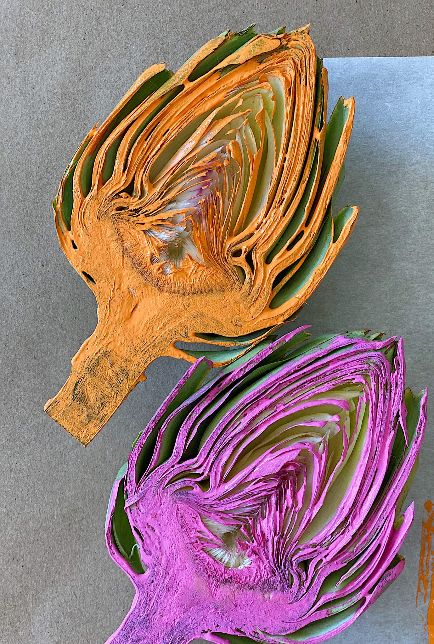 Artichokes for Ink Printing