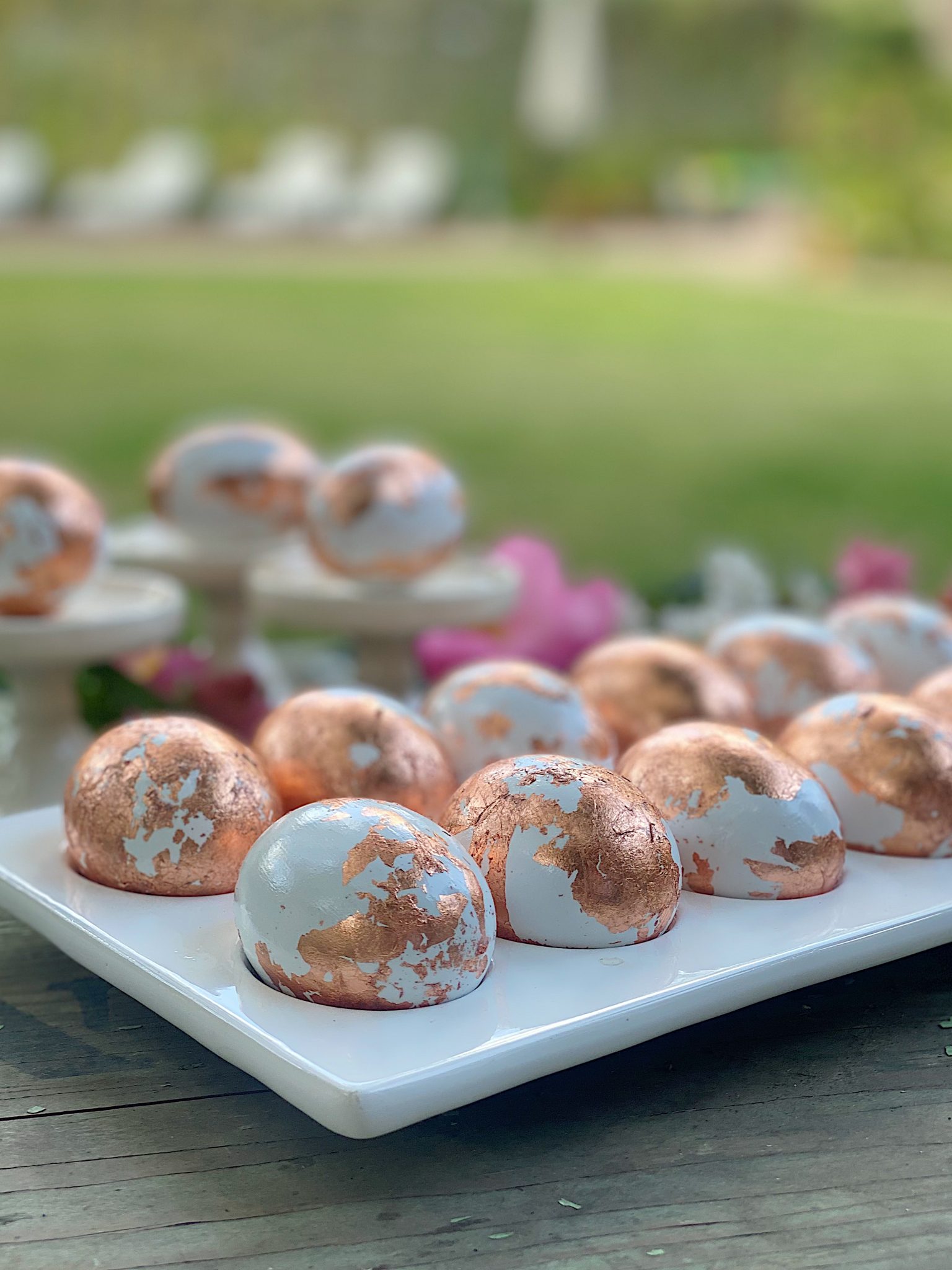 Copper Foil Easter Eggs