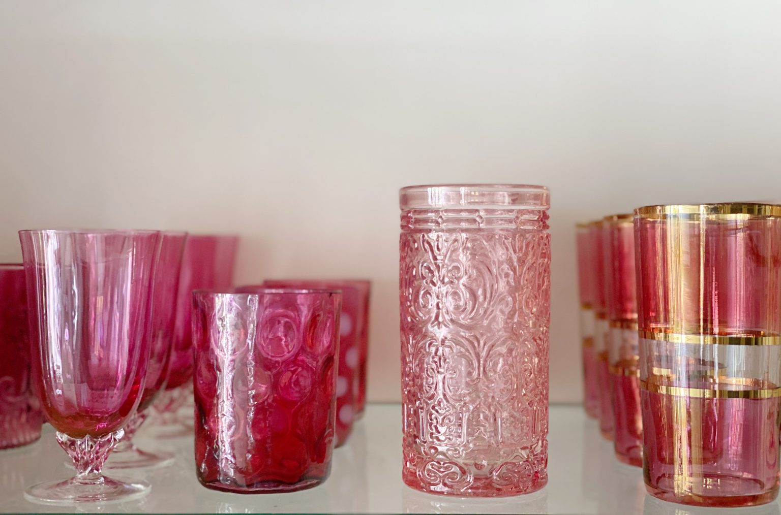 Cranberry Glass Collection