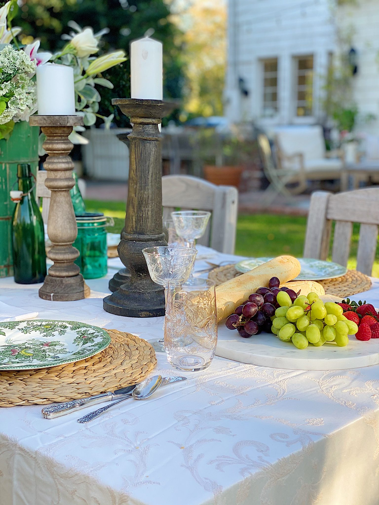 Dinner on the Green Lawn
