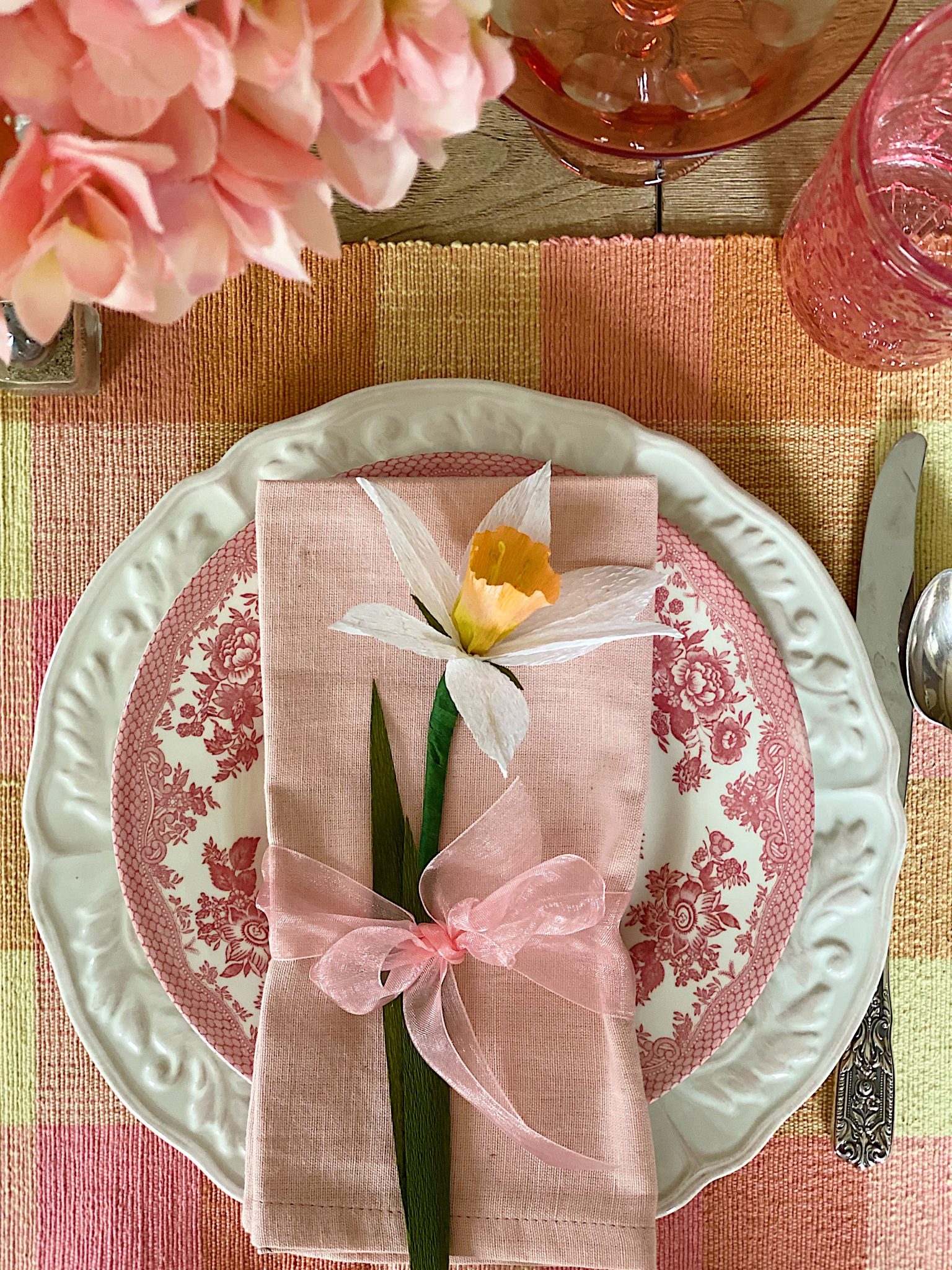 Easy Paper flower Daffodils