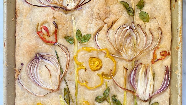 Decorated Focaccia (Focaccia d'Arte)