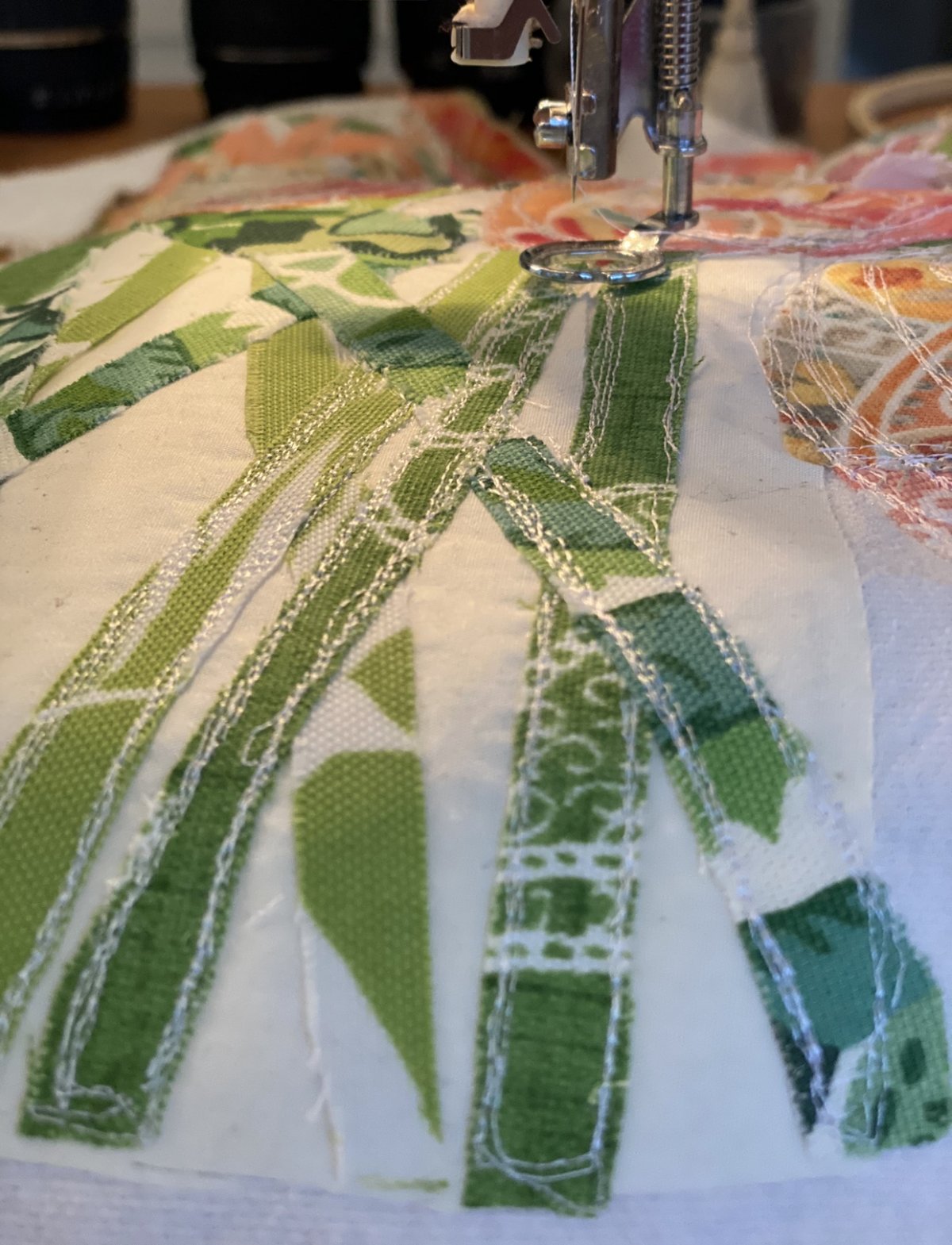 Free Embroidery on the Machine