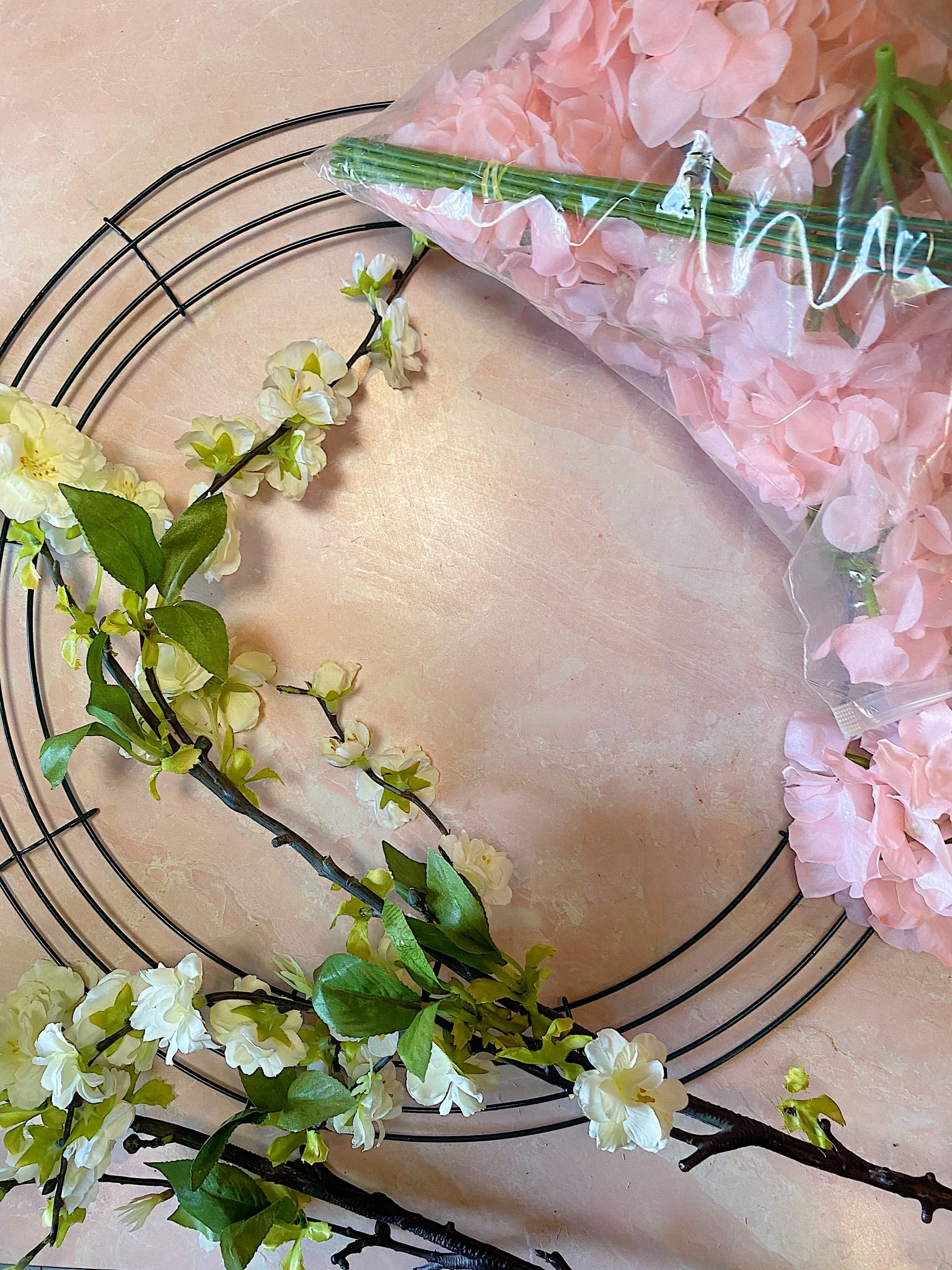 Garden Spring Wreath Supplies