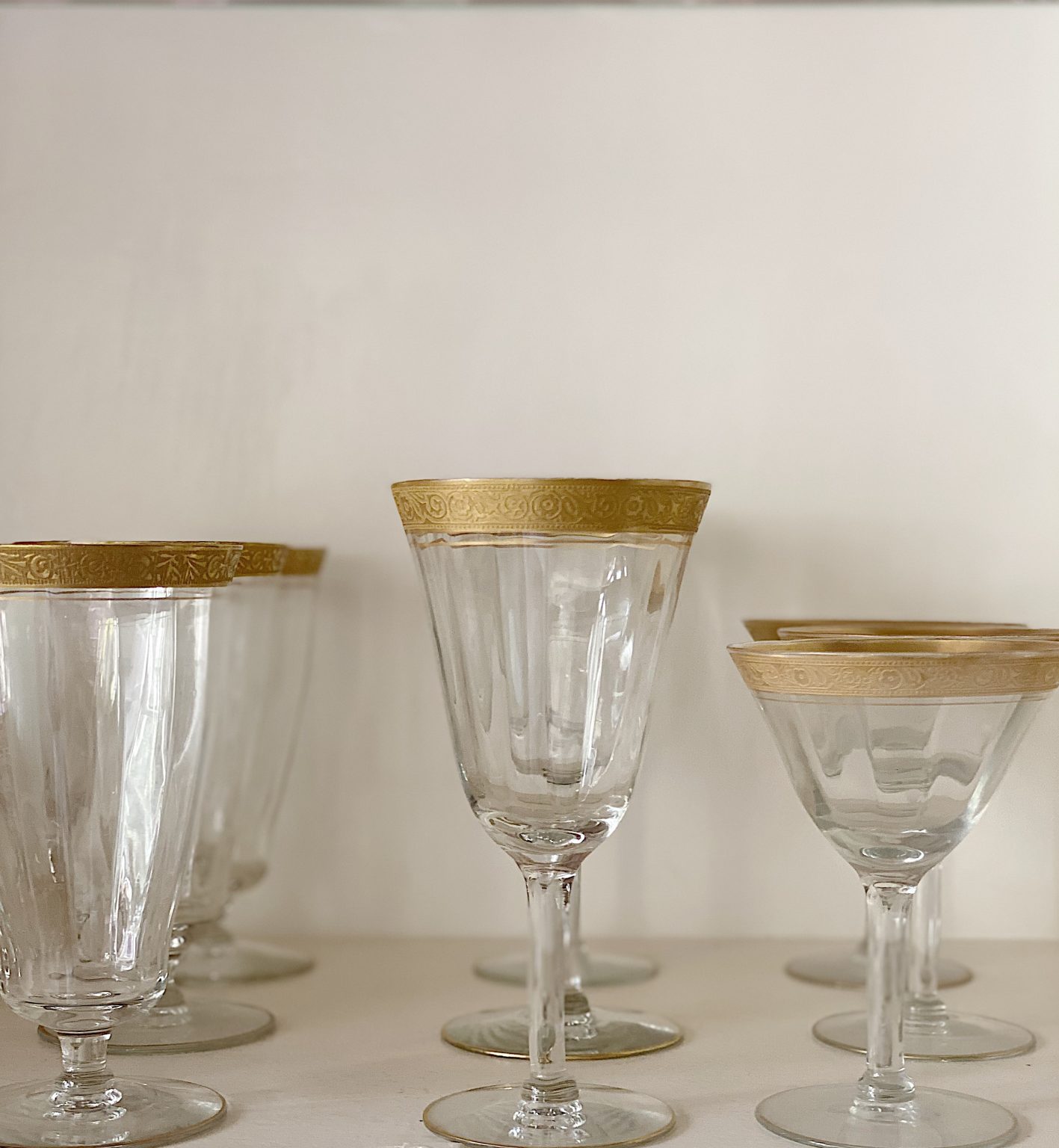 Gold Rimmed Glasses