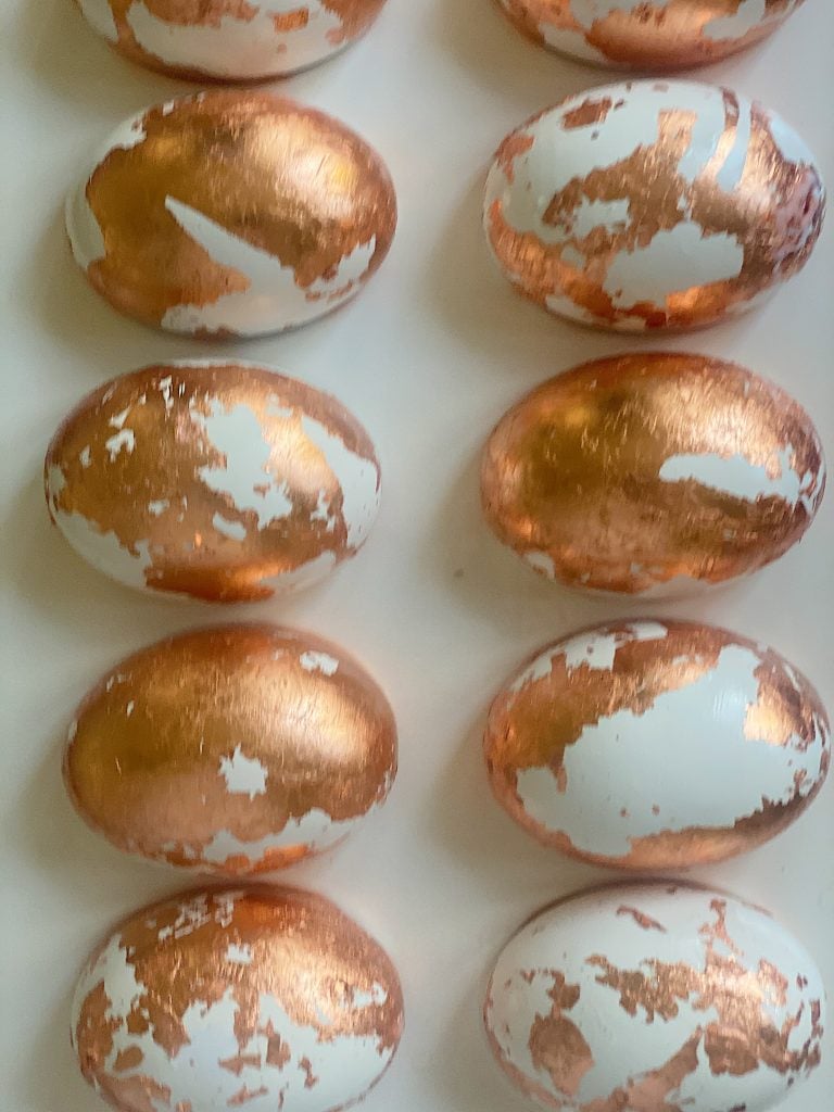 How to Make Copper Foil Easter Eggs DIY