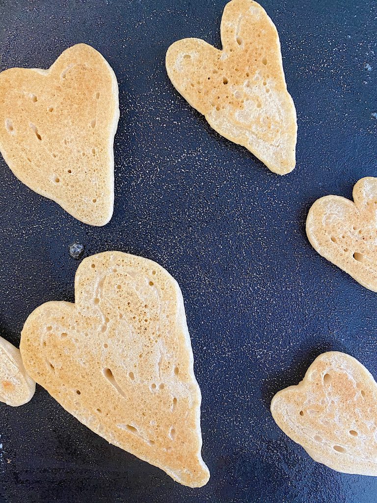 How to Make Easy Heart Pancakes