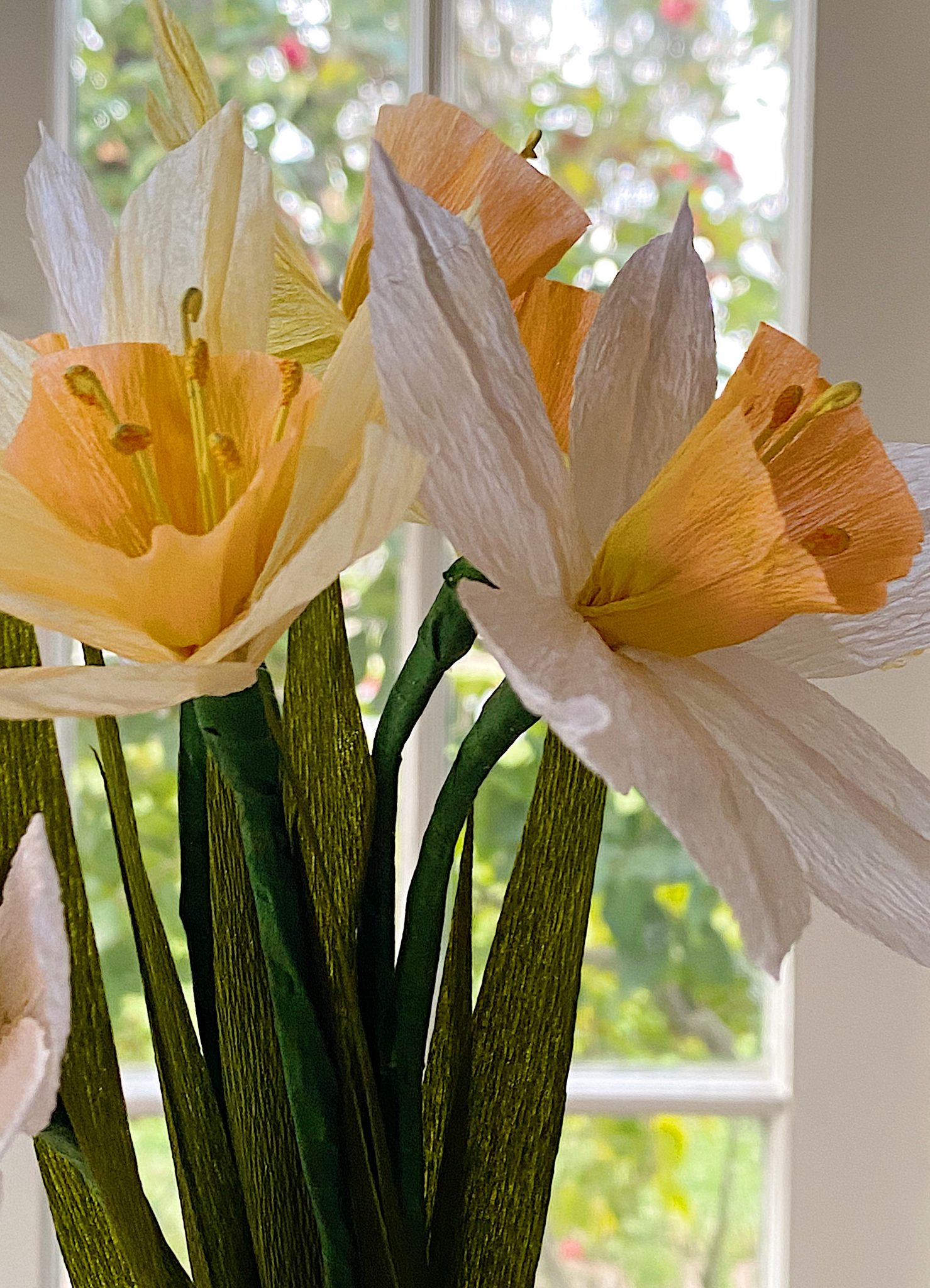 How to Make Easy Paper Flower Daffodils