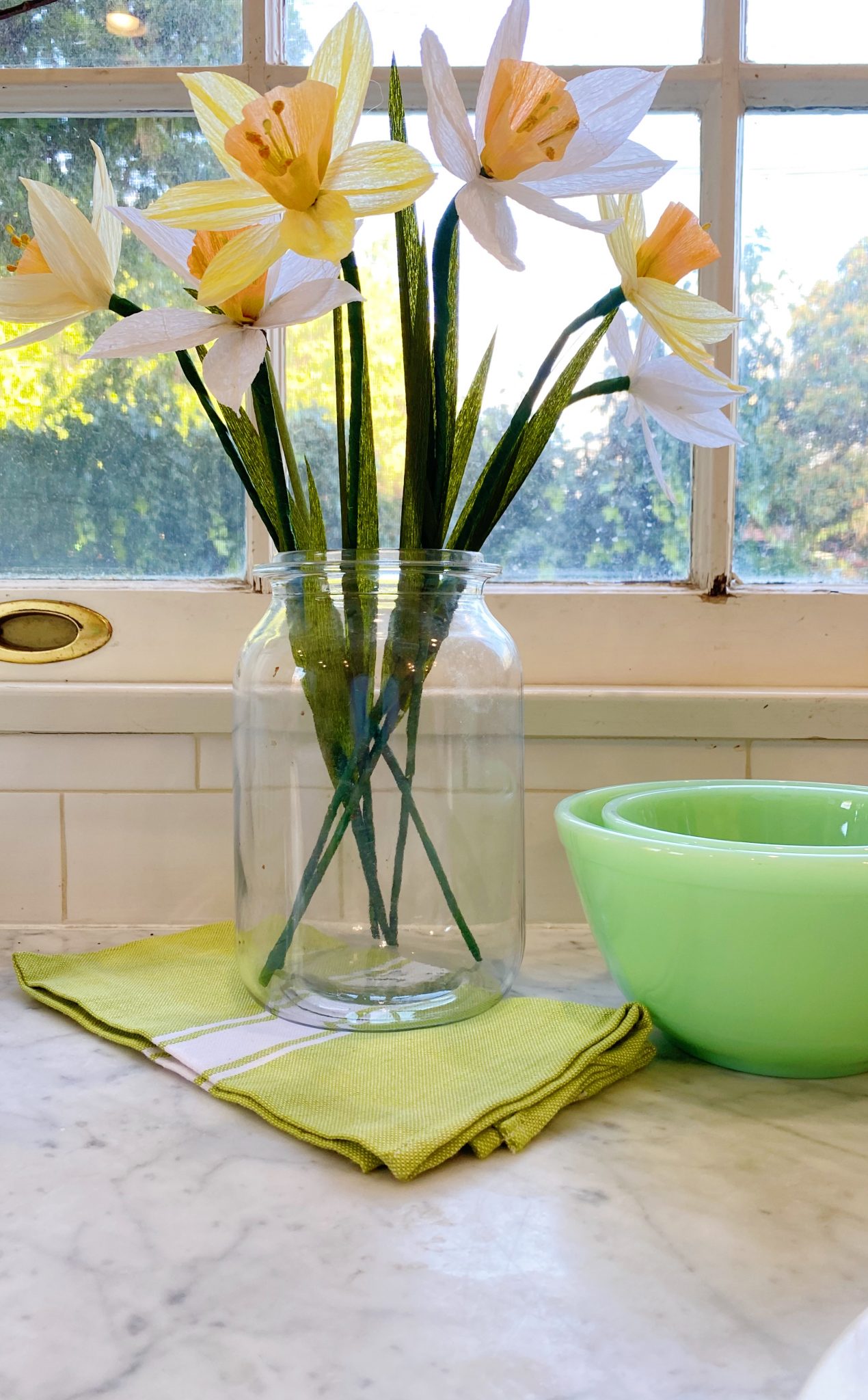 How to Make Easy Paper Flower Daffodils