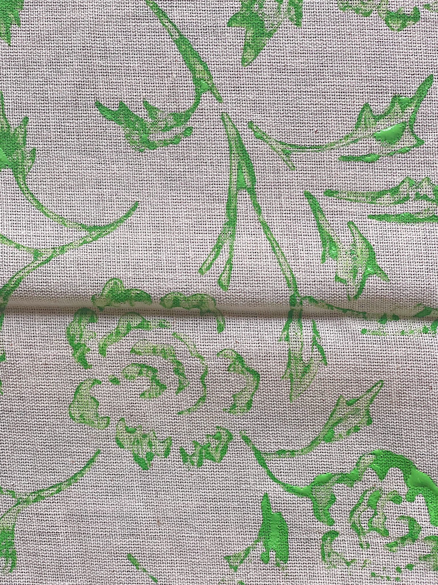 New Spring Crafts - Painted Napkin