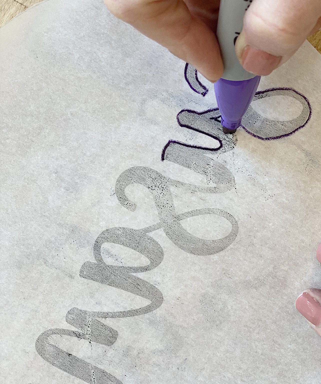 Outline the Letters
