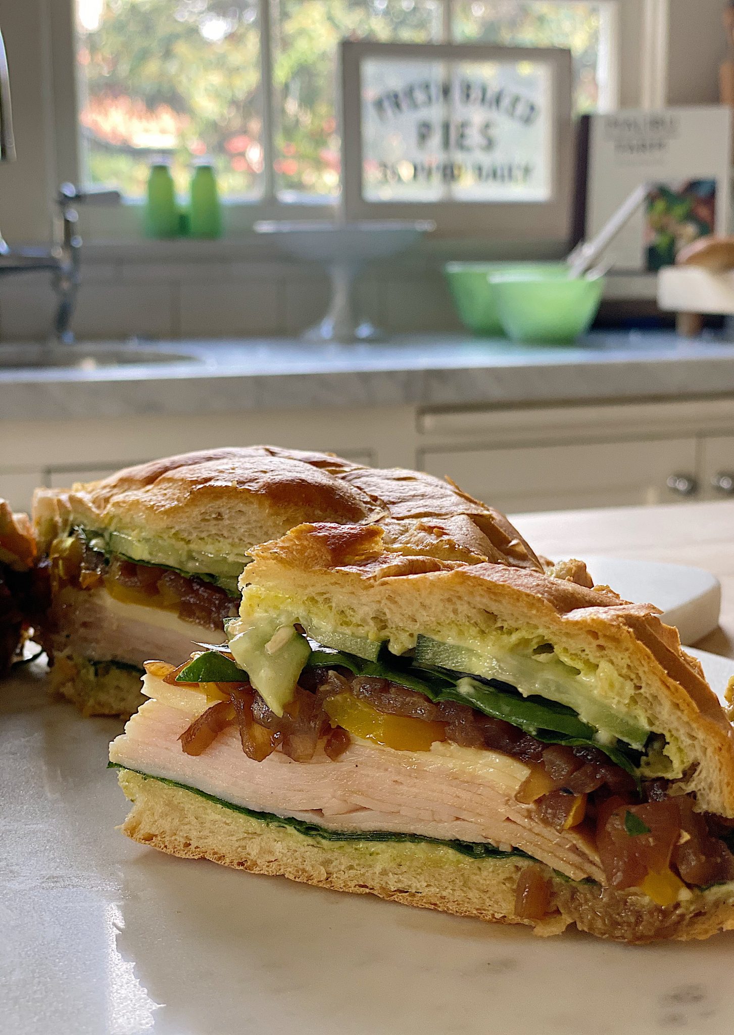 Overnight Pressed Nine Layer Sandwich