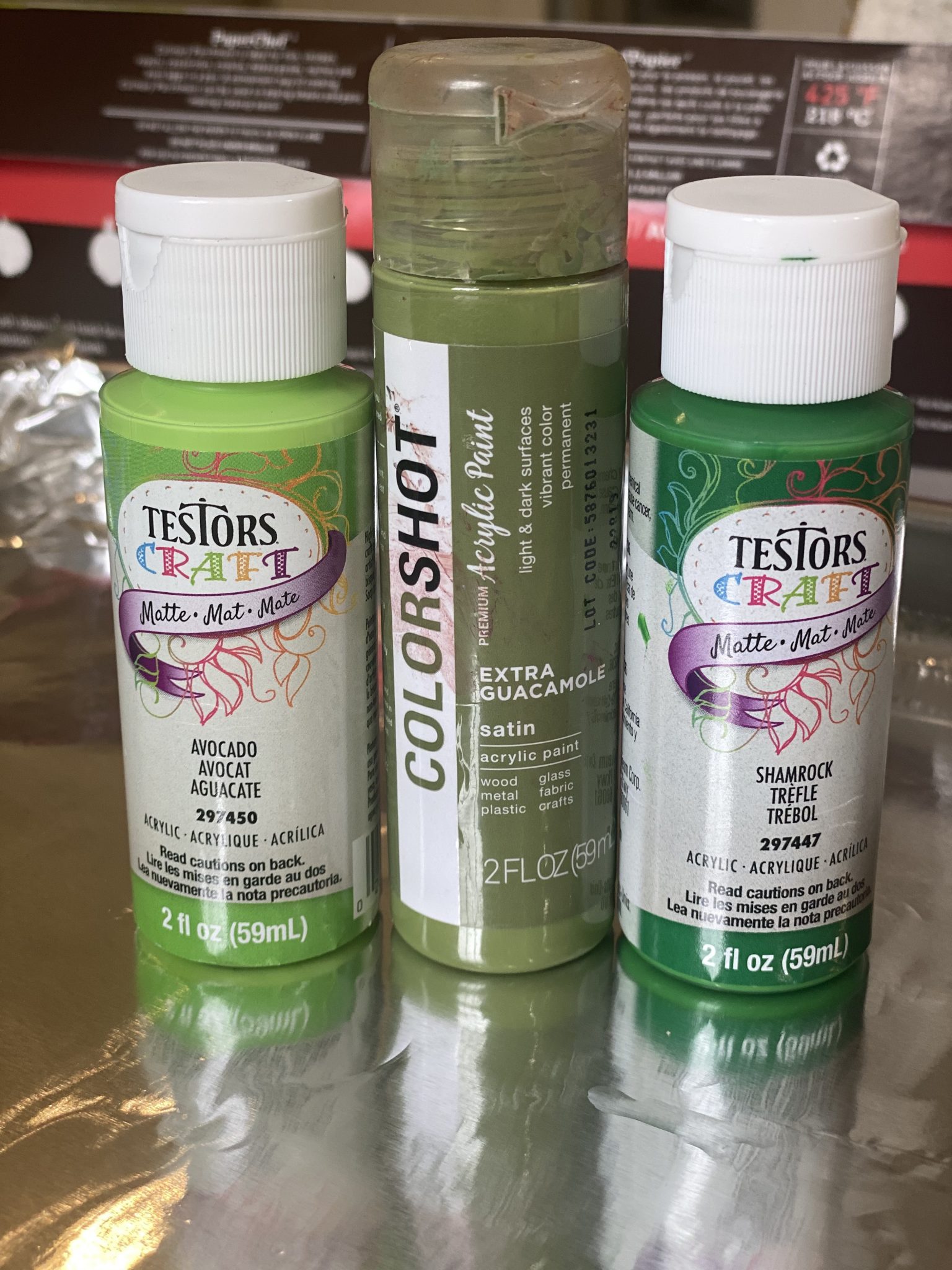 Paint Colors for Spring Crafts