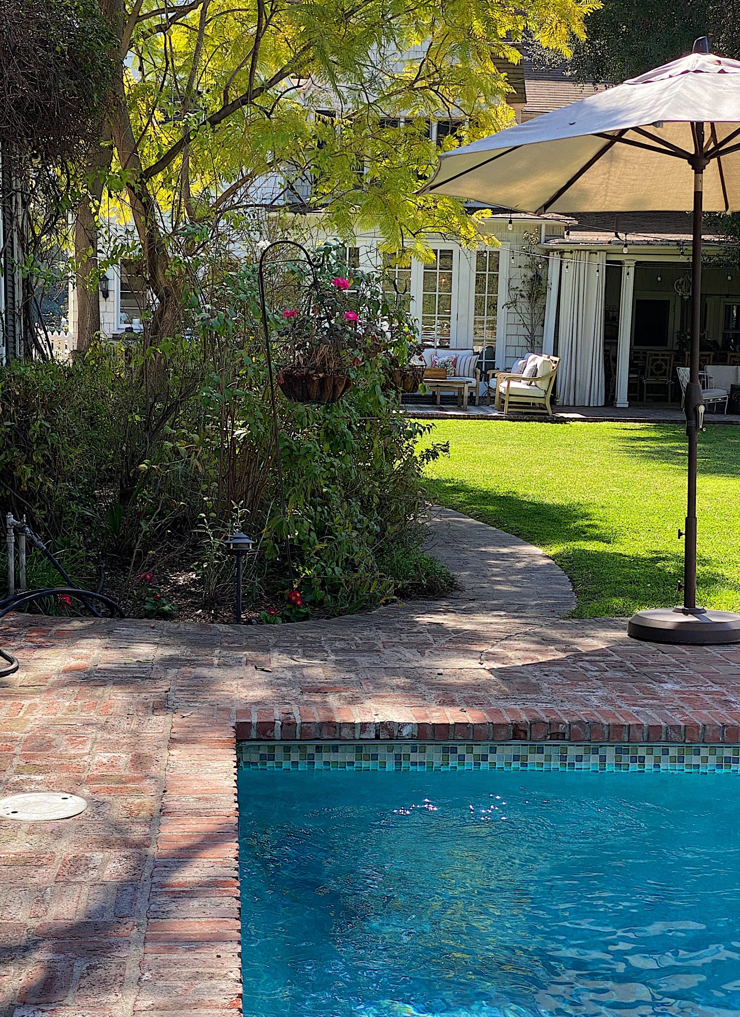 Spring Garden Backyard