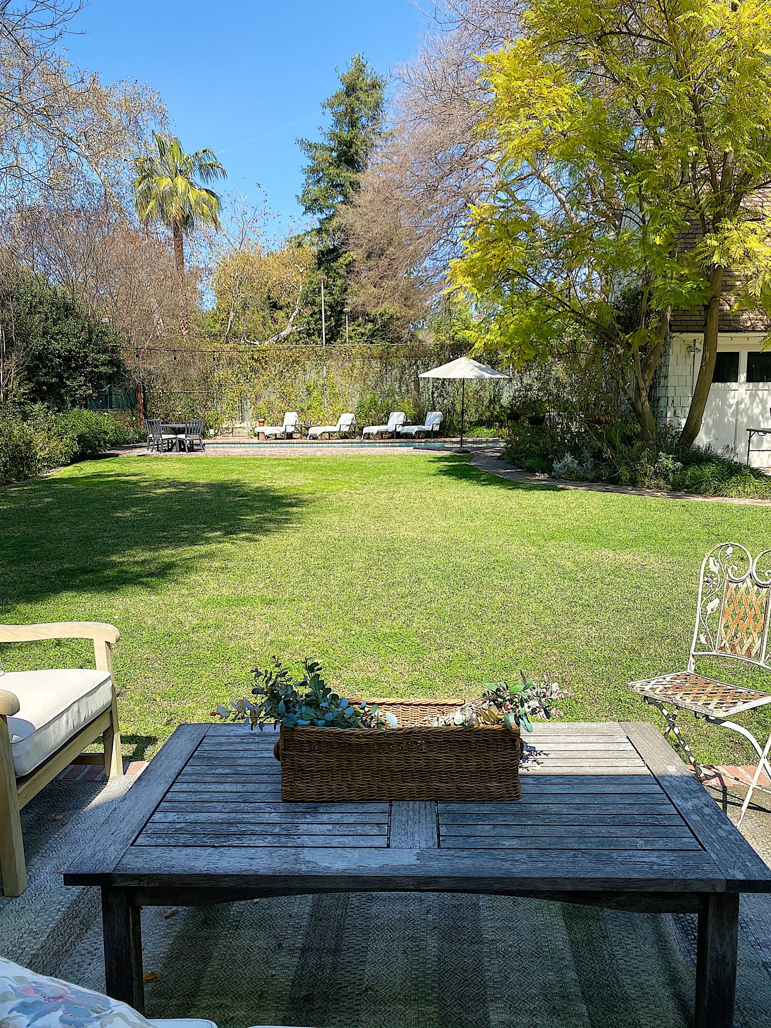 Spring Garden Backyard
